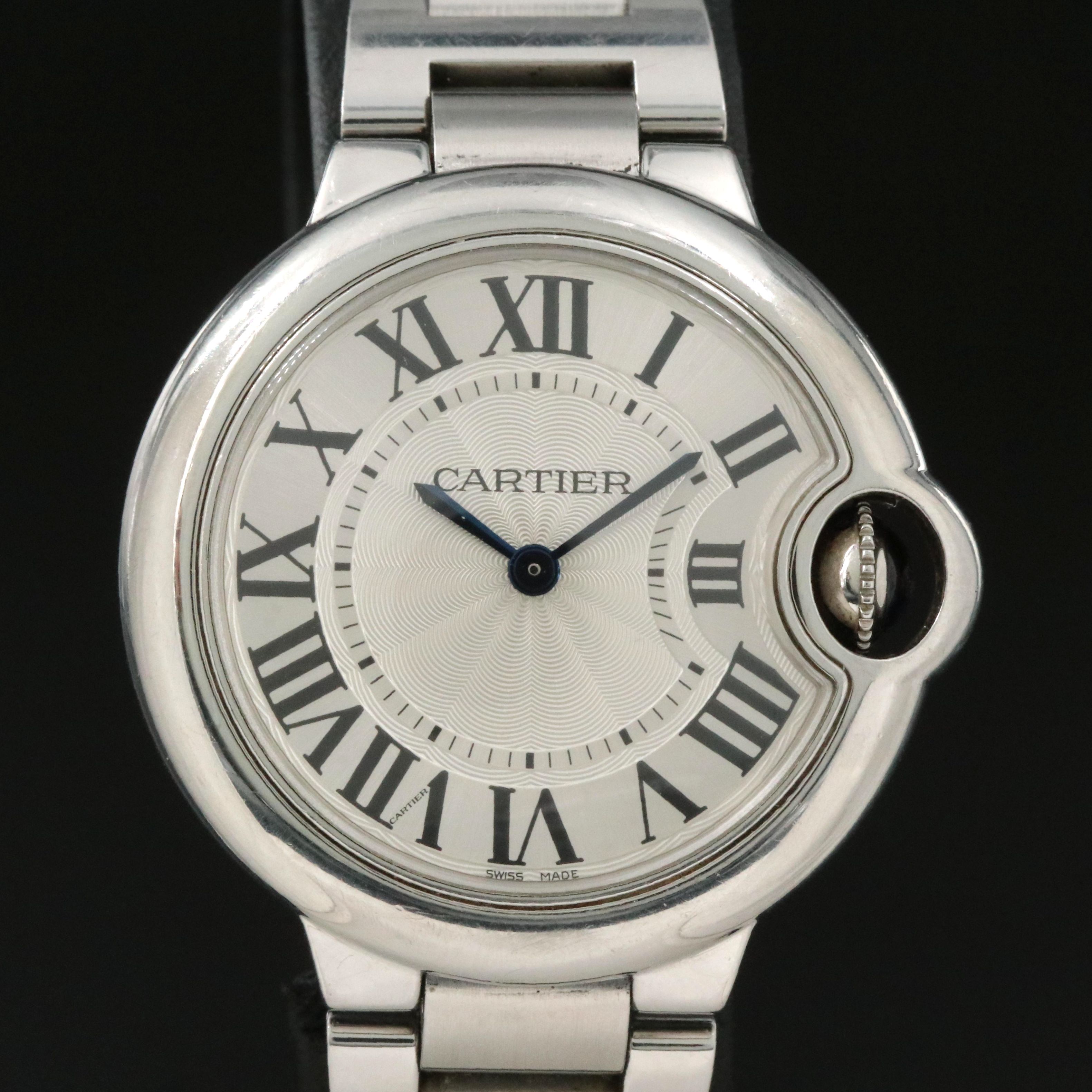 Cartier Ballon Bleu Stainless Steel Quartz Watch