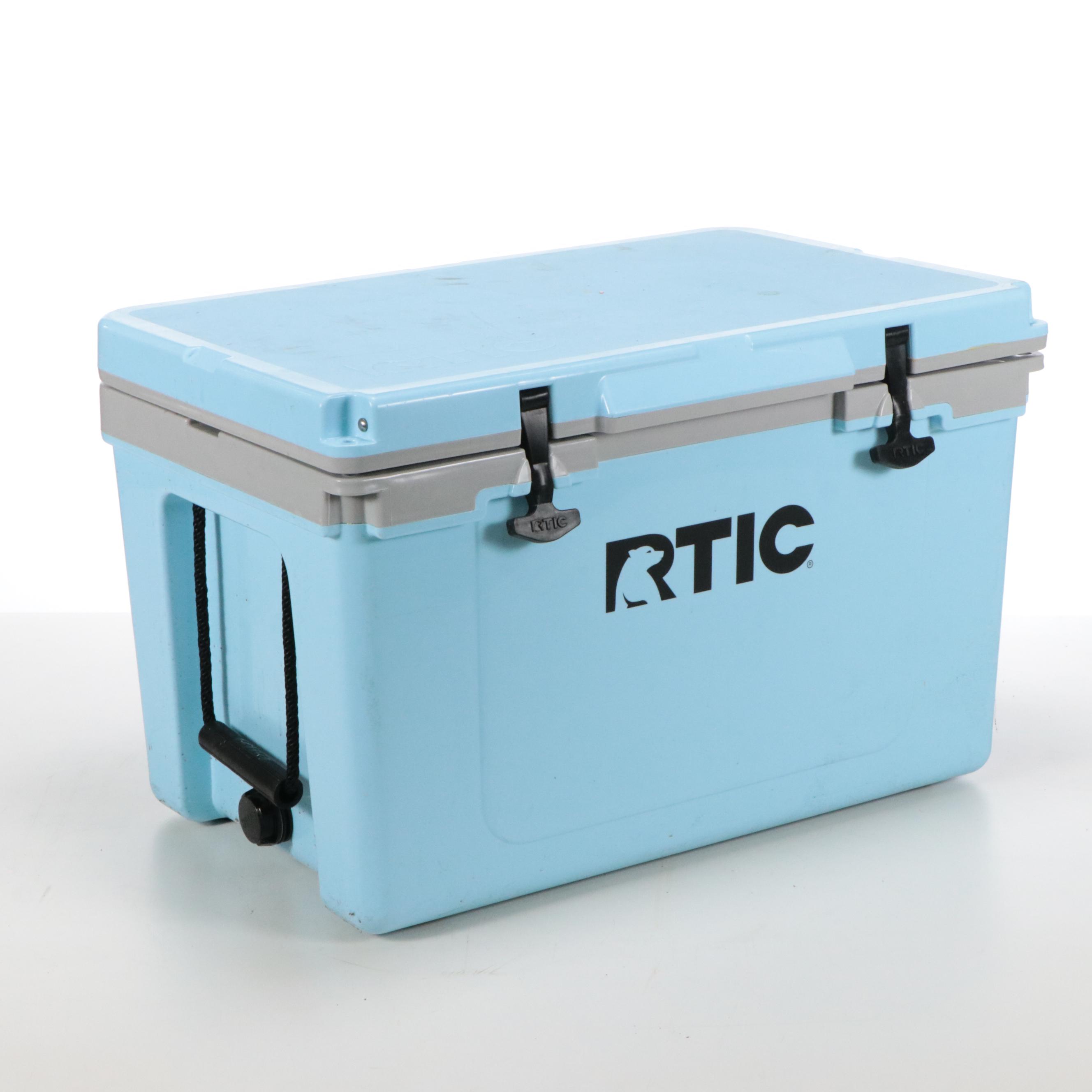 RTIC Blue Outdoor Cooler