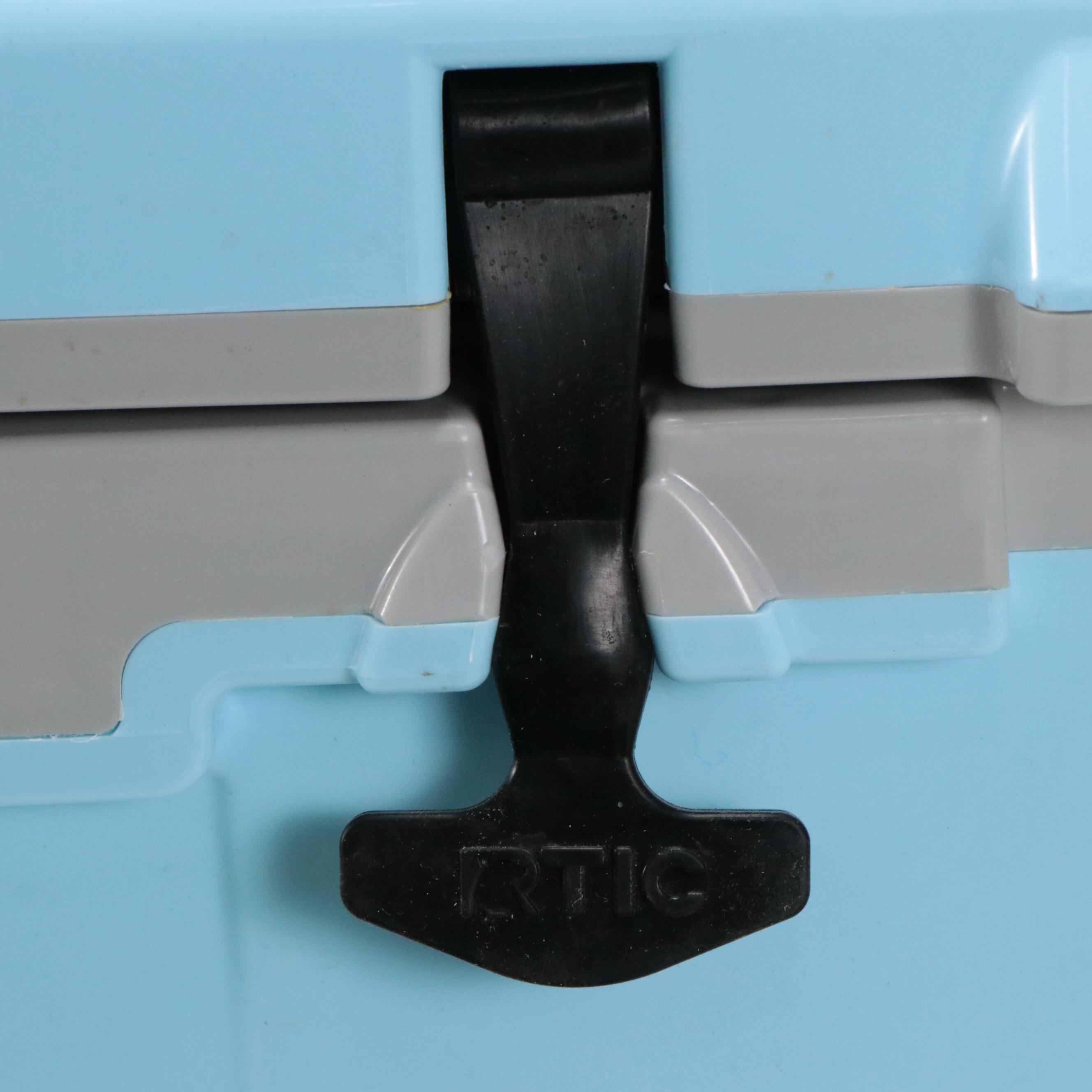 RTIC Blue Outdoor Cooler