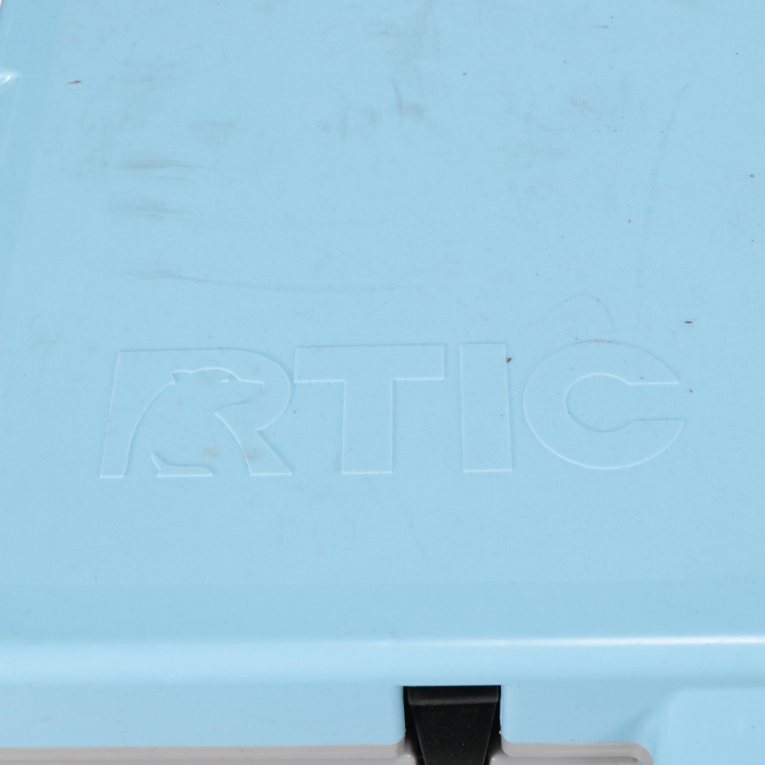 RTIC Blue Outdoor Cooler