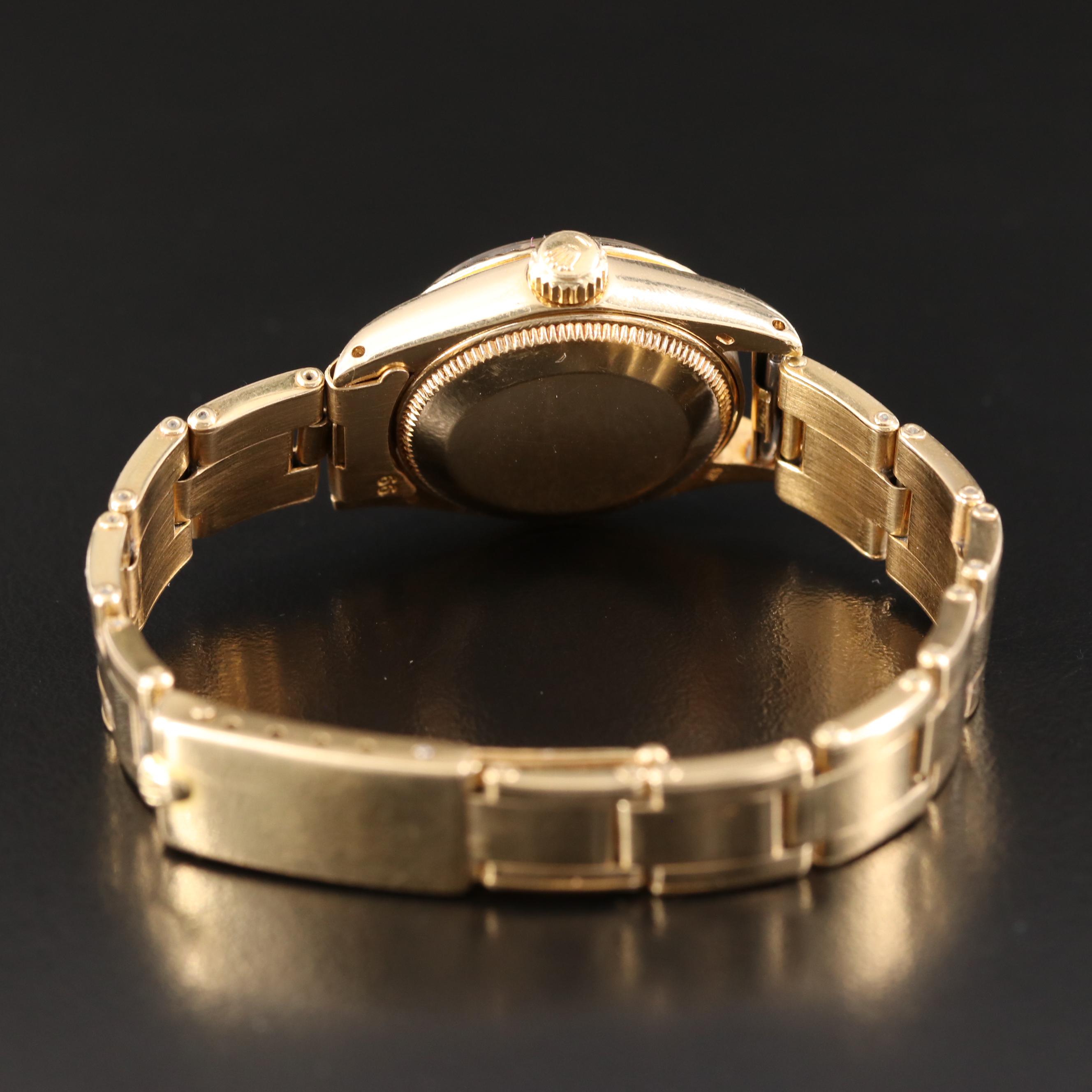 1979 Rolex 18K Oyster Perpetual Datejust Watch