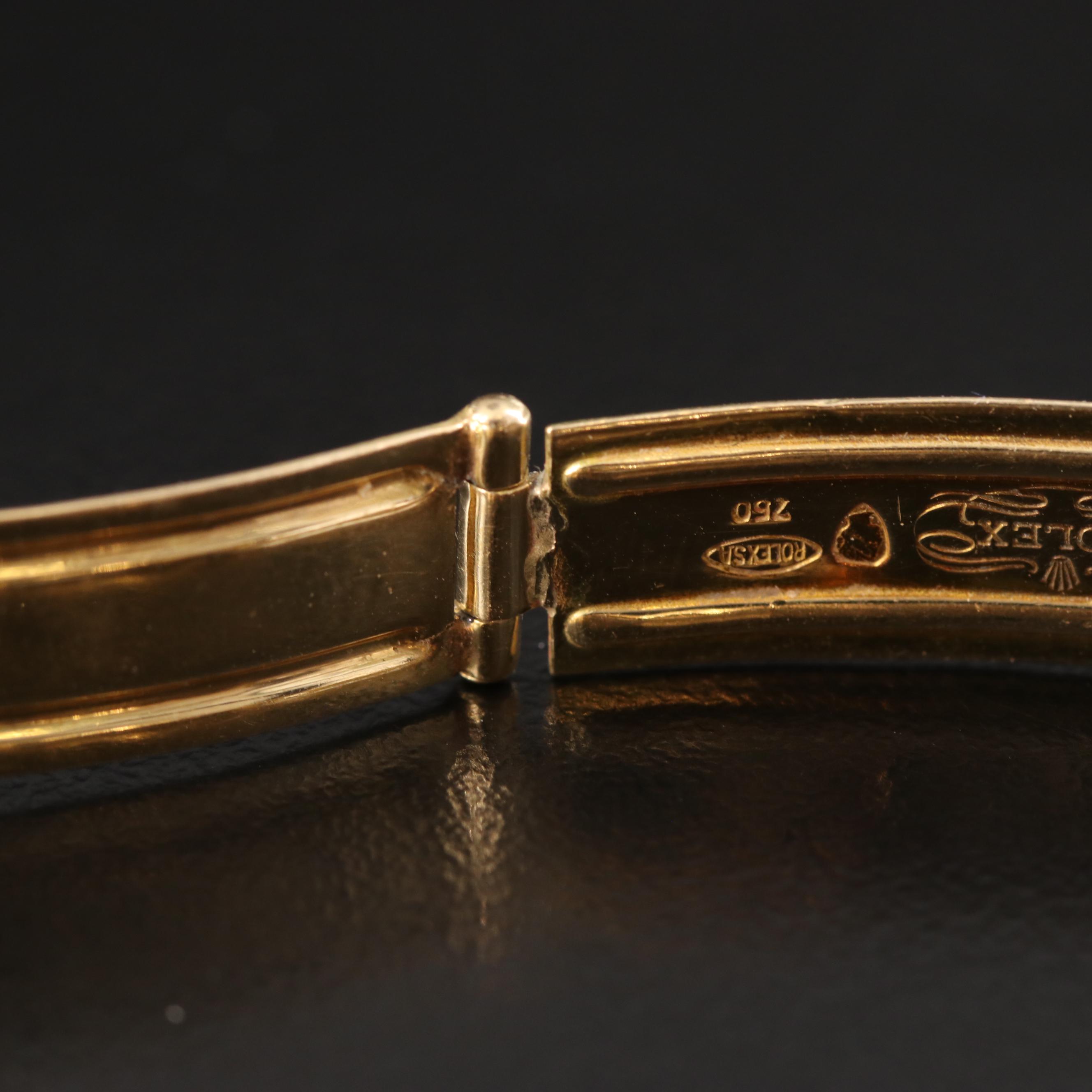 1979 Rolex 18K Oyster Perpetual Datejust Watch