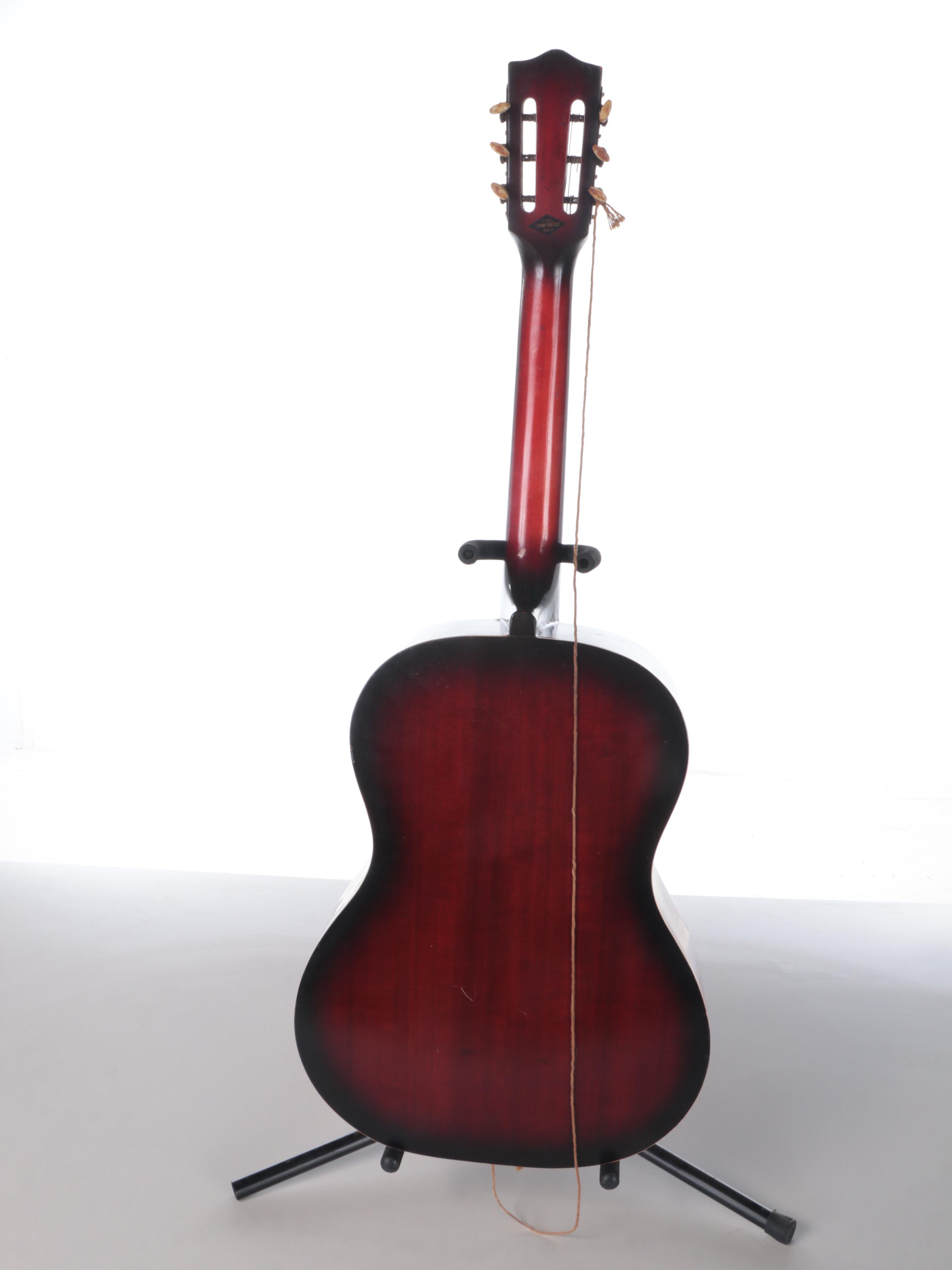 Spruce Top and Rosewood Acoustic Guitar, Vintage