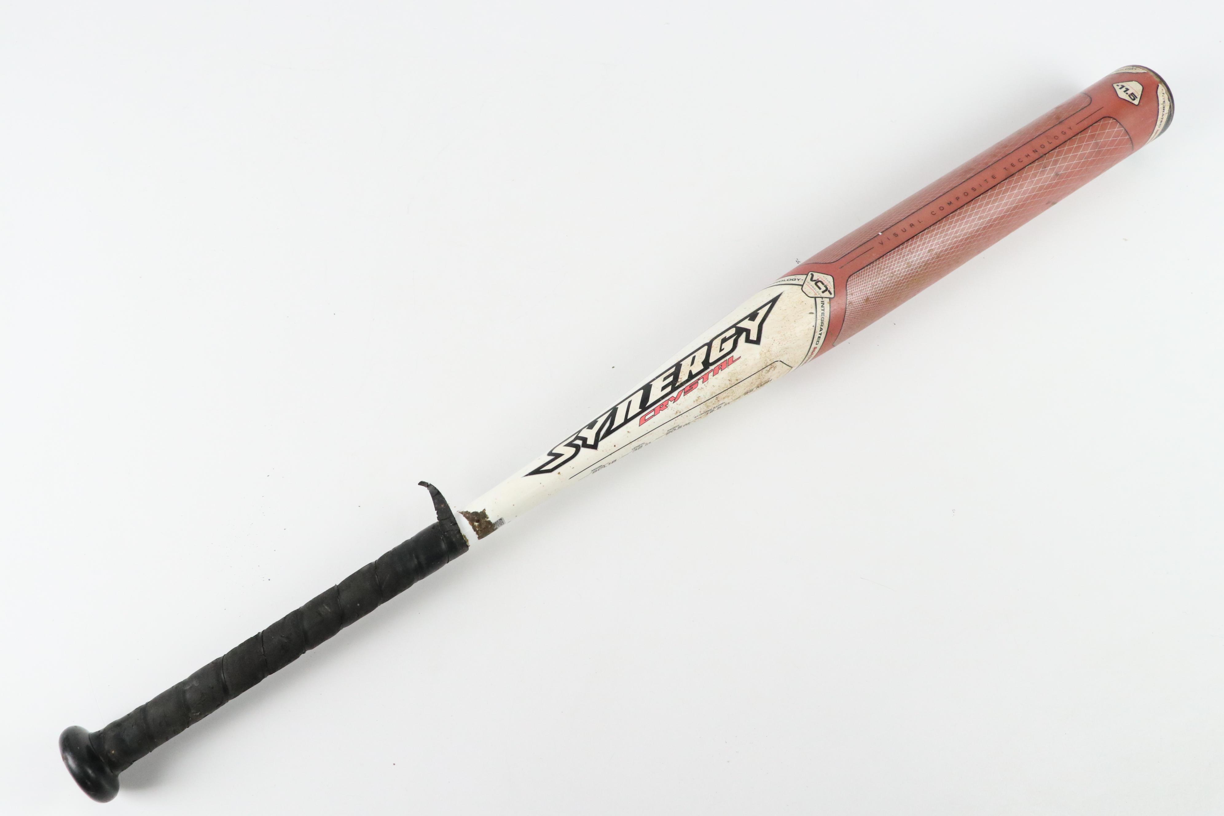 Easton Synergy Crystal Fastpitch Softball Bat with Demarini Softball