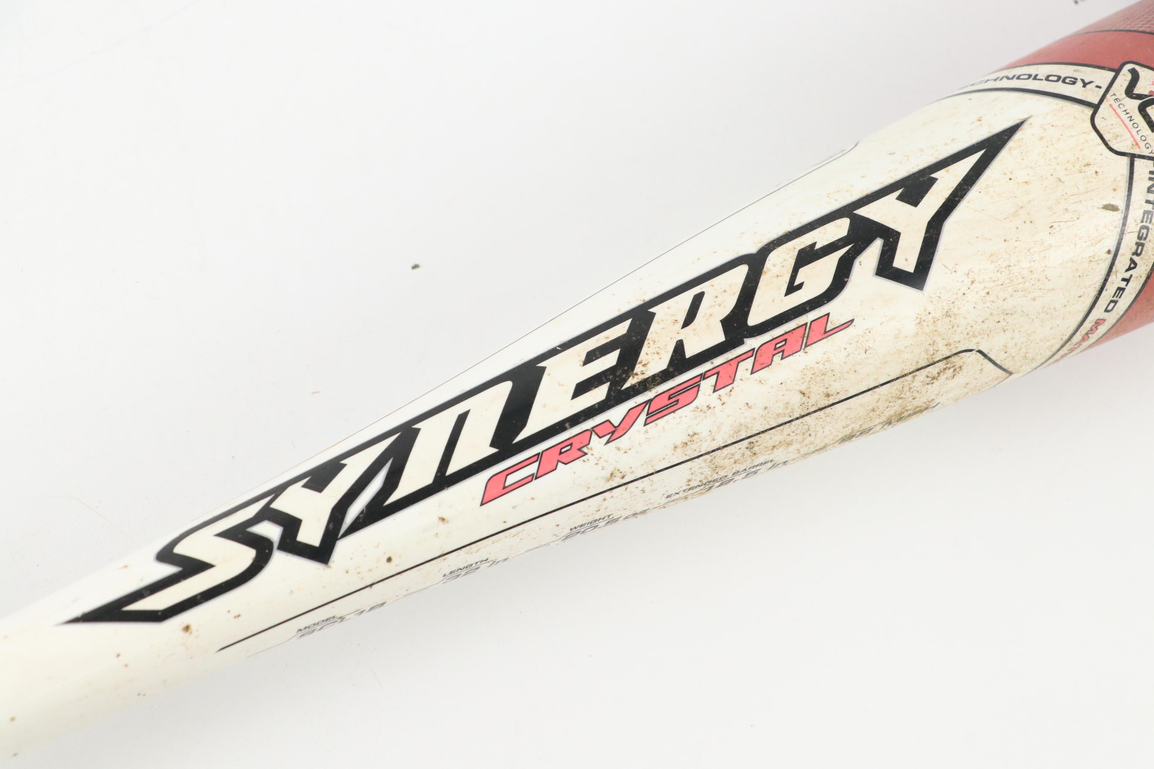 Easton Synergy Crystal Fastpitch Softball Bat with Demarini Softball