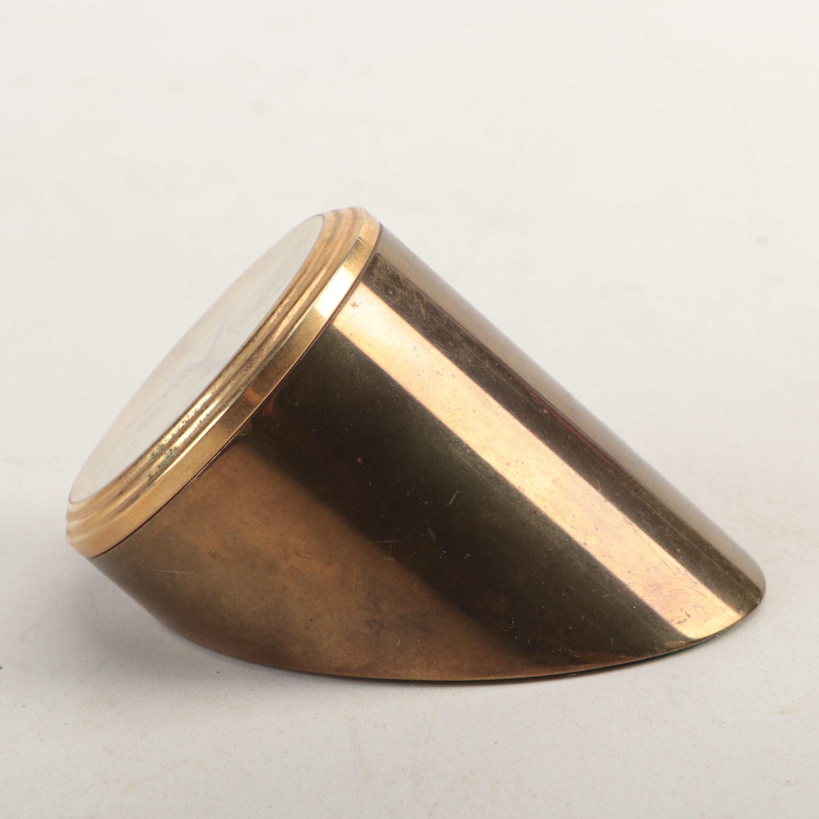 Primex Petosky Mantle Clock with Brass Clock and More