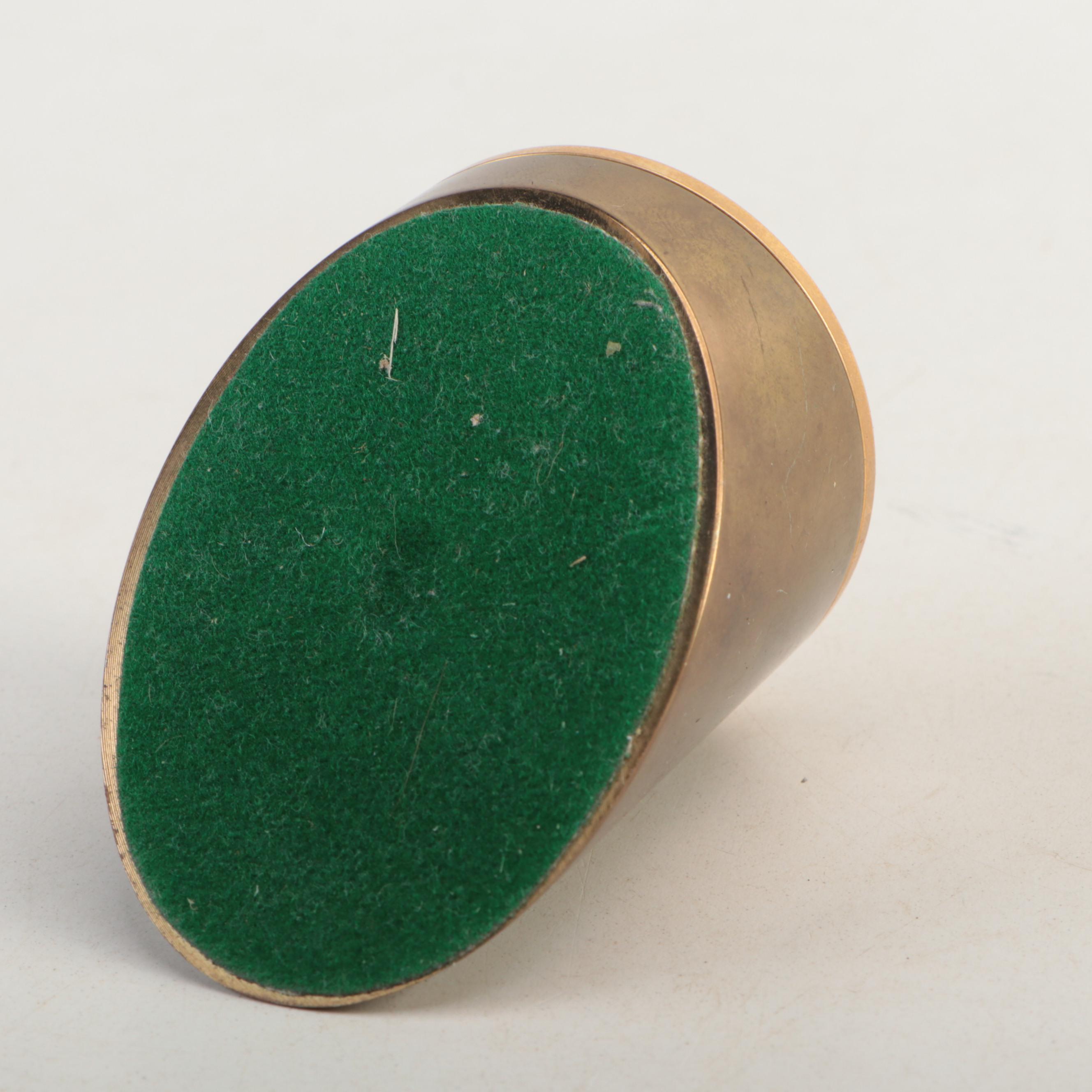 Primex Petosky Mantle Clock with Brass Clock and More