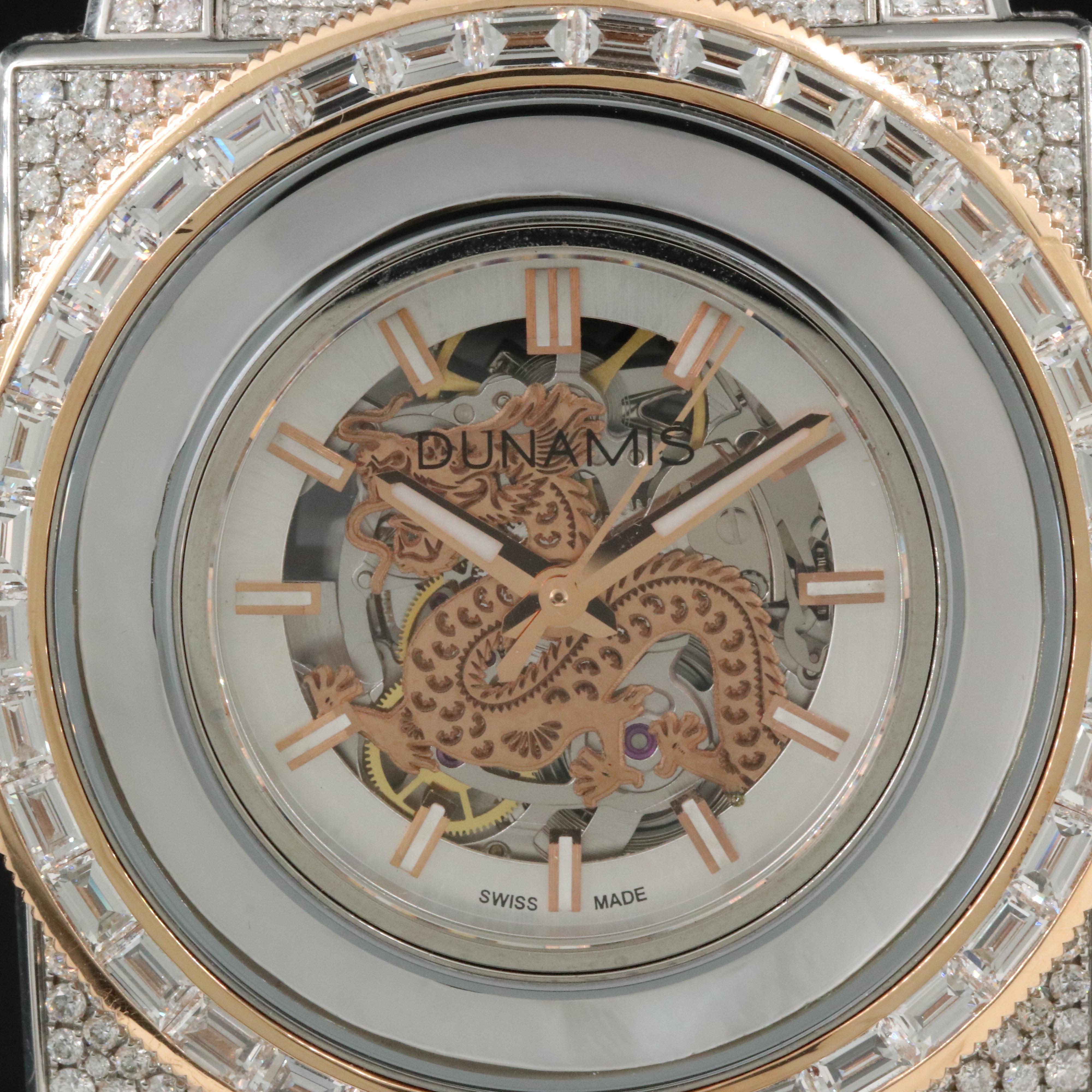 Dunamis Hubris 18.31 CTW Diamond Automatic Watch