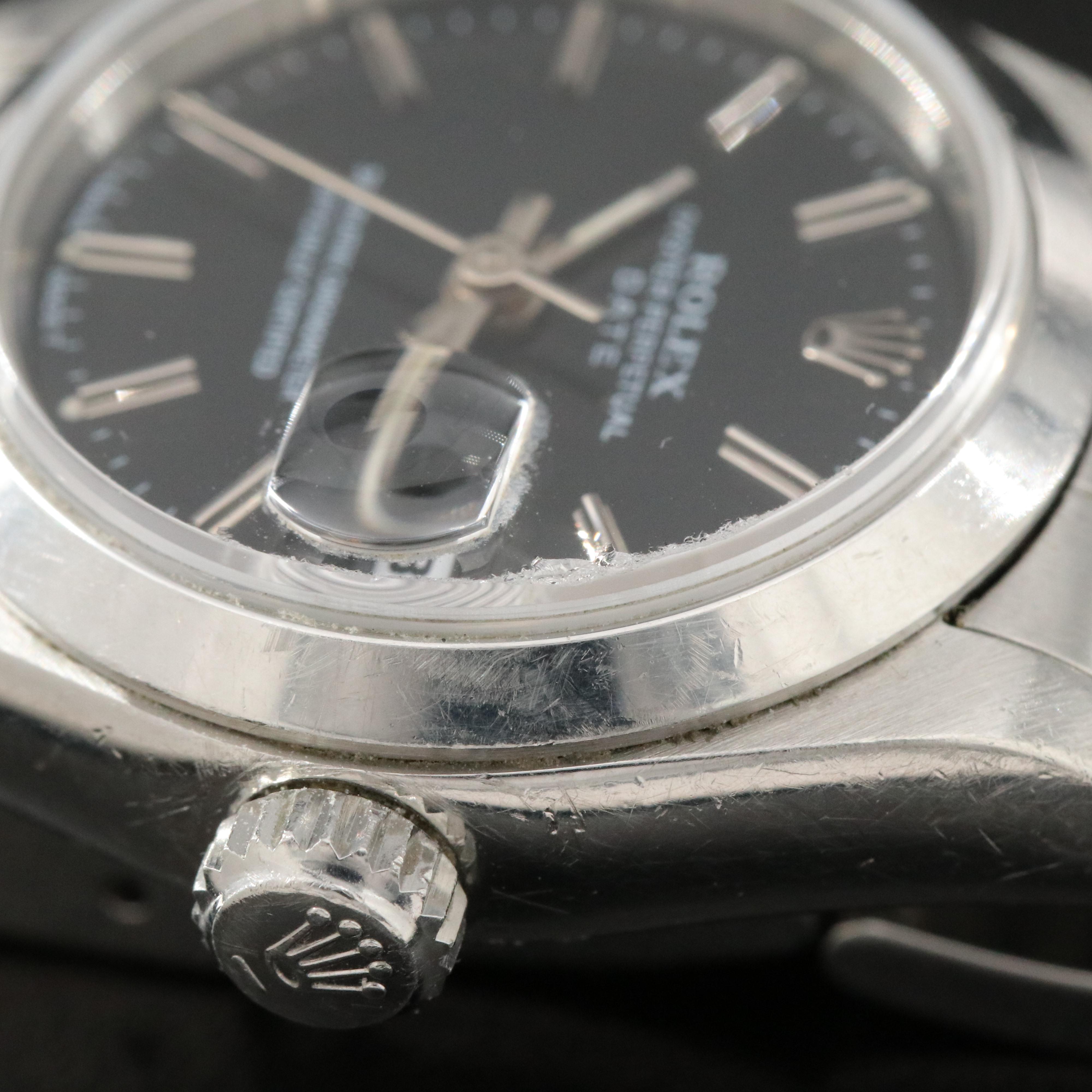 1996 Rolex Oyster Perpetual Date 69160 Watch