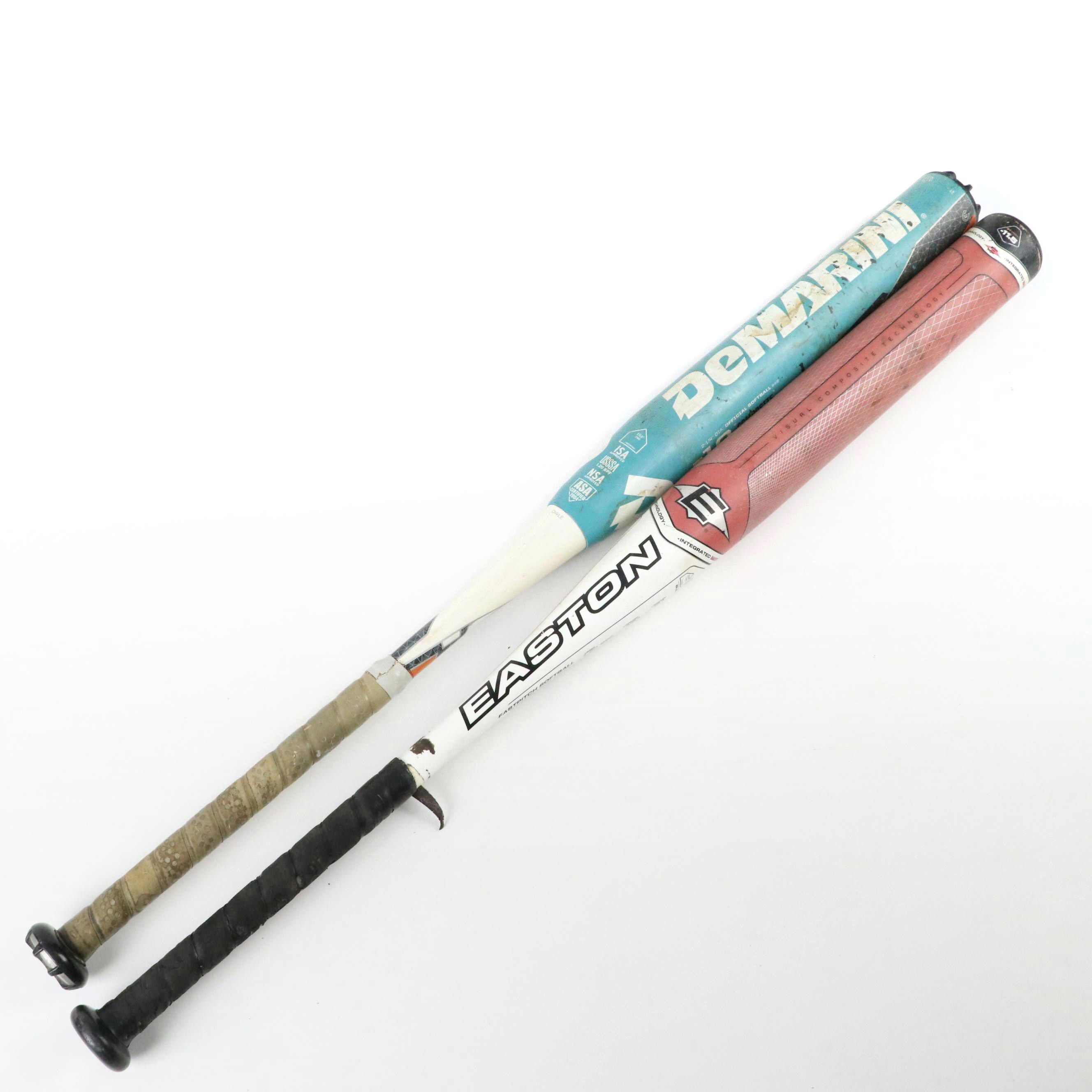 Easton Synergy Crystal Fastpitch Softball Bat with Demarini Softball