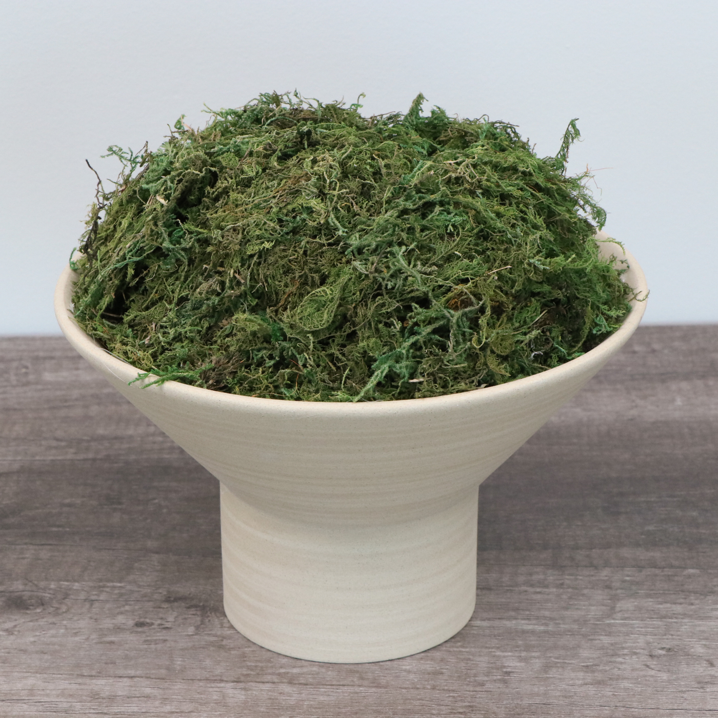 Handcrafted Stoneware Vase with Grass Plumes and Other Arrangements