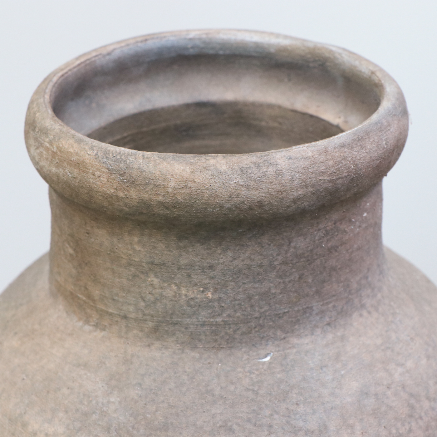 Earthenware Décor Vases and Potted Artificial Rubber Fig Plants