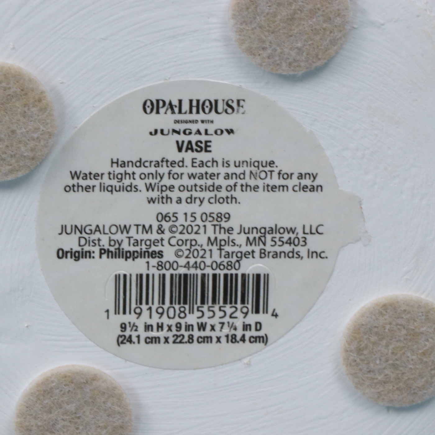 Opal House for Jungalow Textured Ceramic Vases, Threshold Bowl and Décor