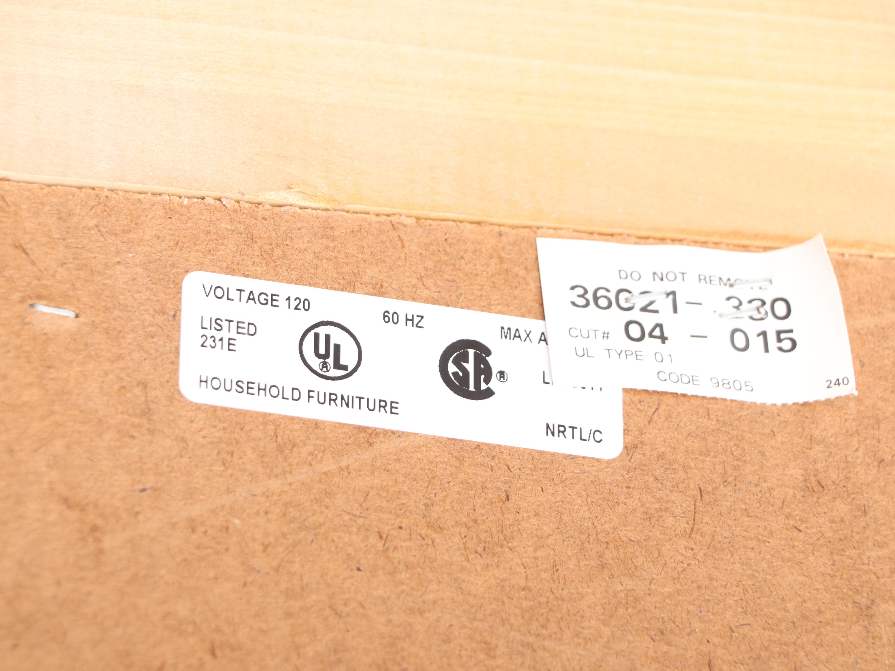 Thomasville "Impressions" Cerused Oak China Cabinet, Late 20th Century