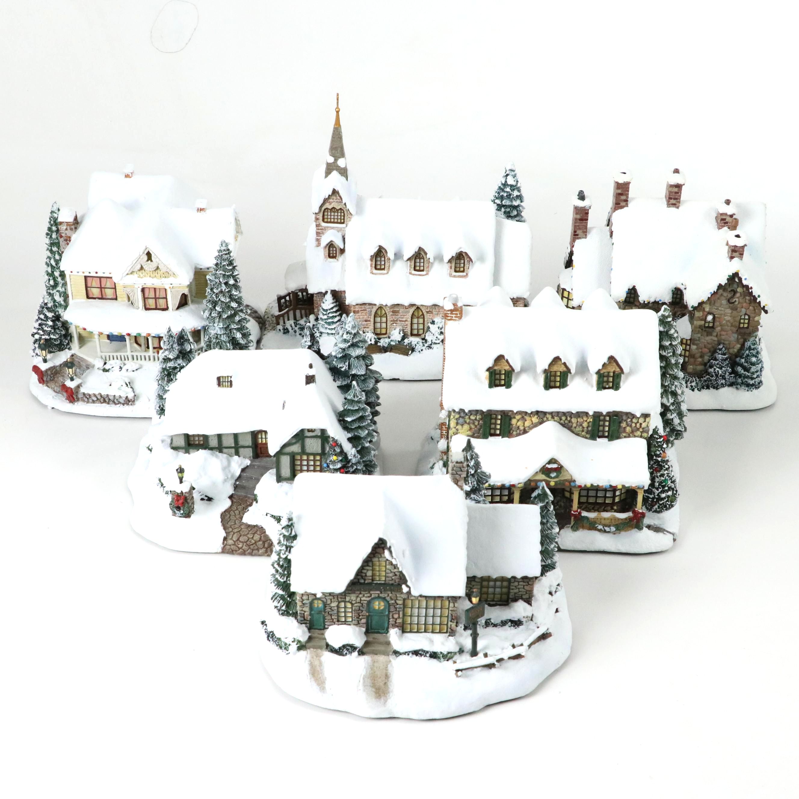 Hawthorne Village "Victorian Homestead" and More Christmas Village Houses