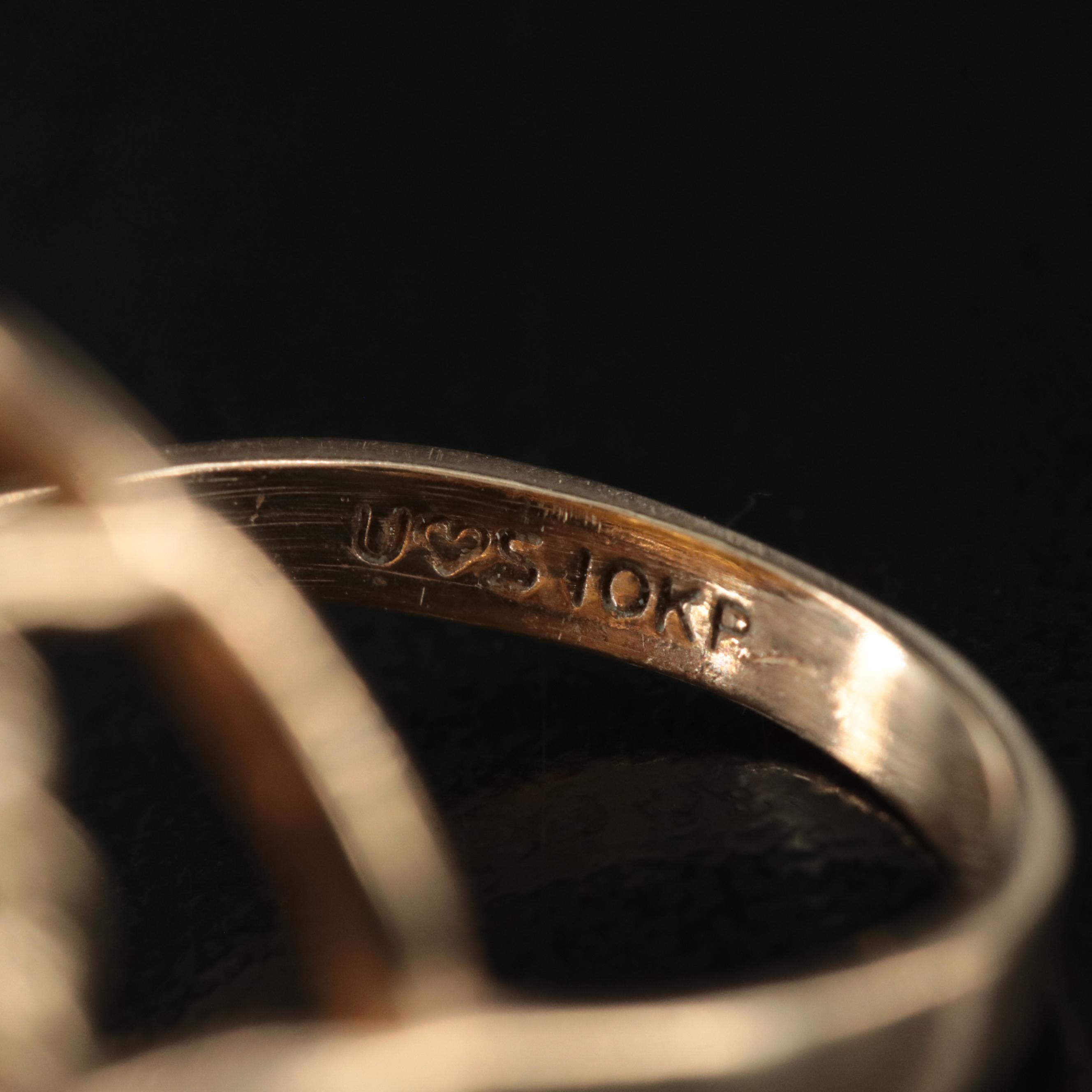 10K Ring with 1991 China 5-Yuan 1/10th Oz. Gold Panda Bullion Coin