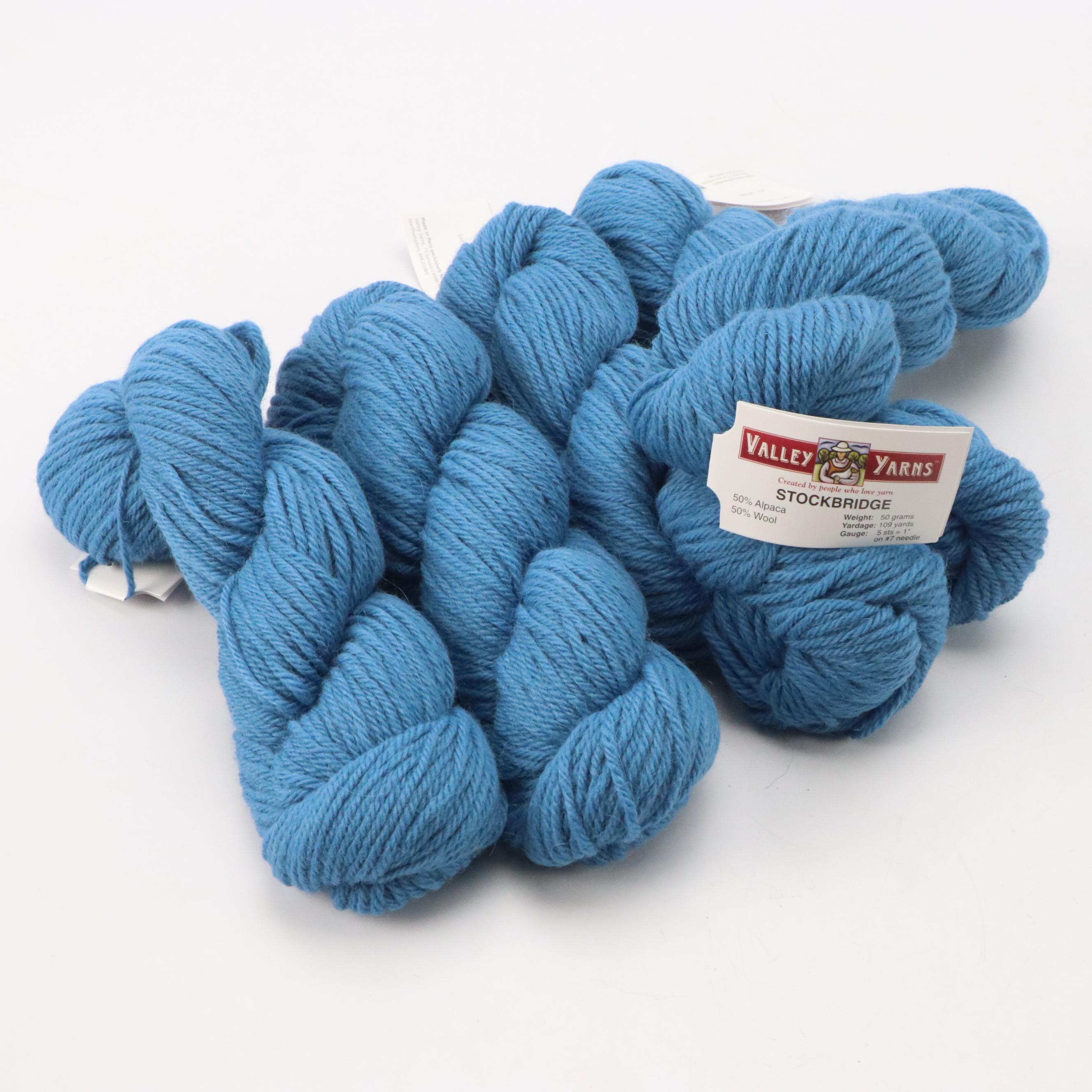 Valley Yarns Alpaca Blend, Glisten Kollage Yarns, Flicker Berroco Yarns, More