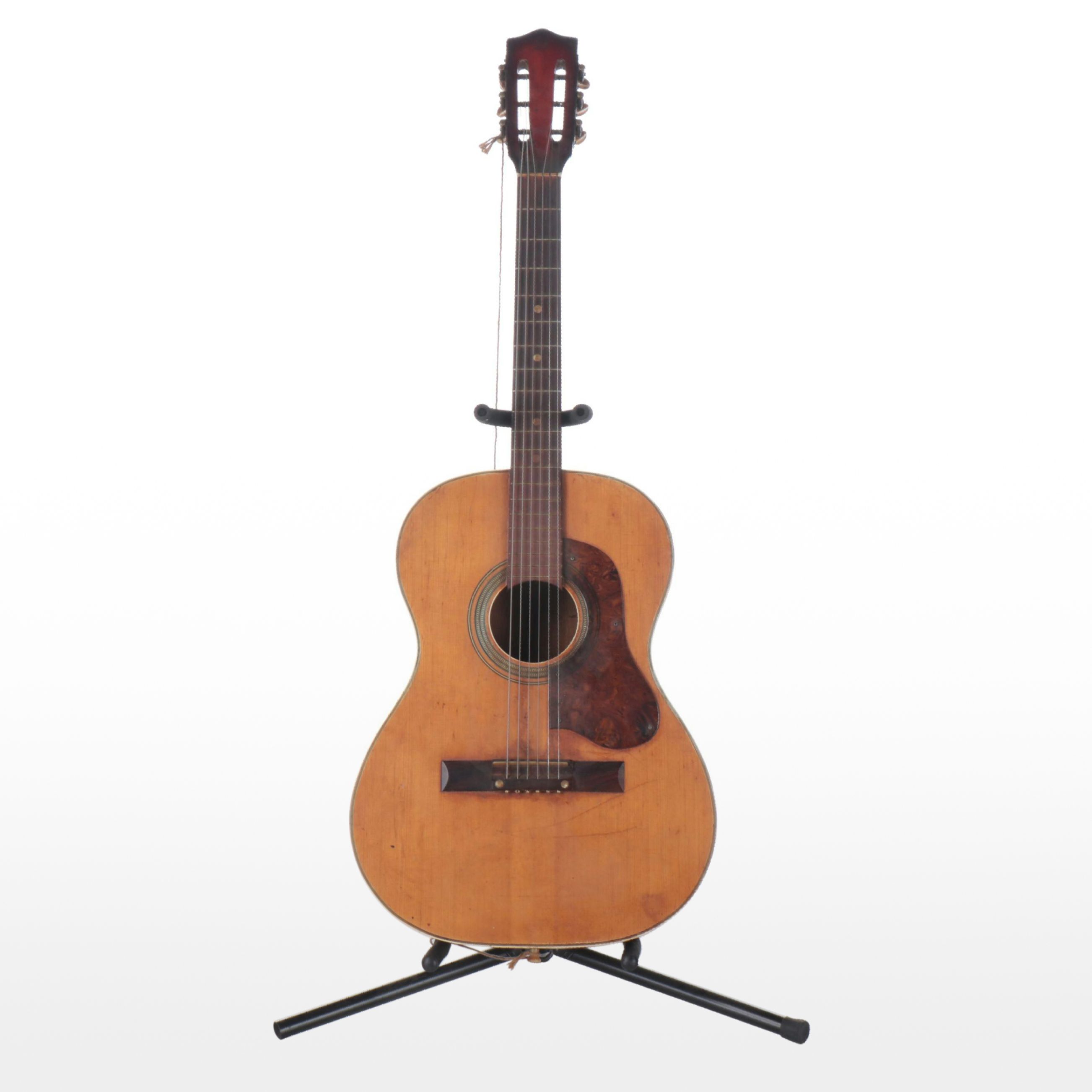 Spruce Top and Rosewood Acoustic Guitar, Vintage