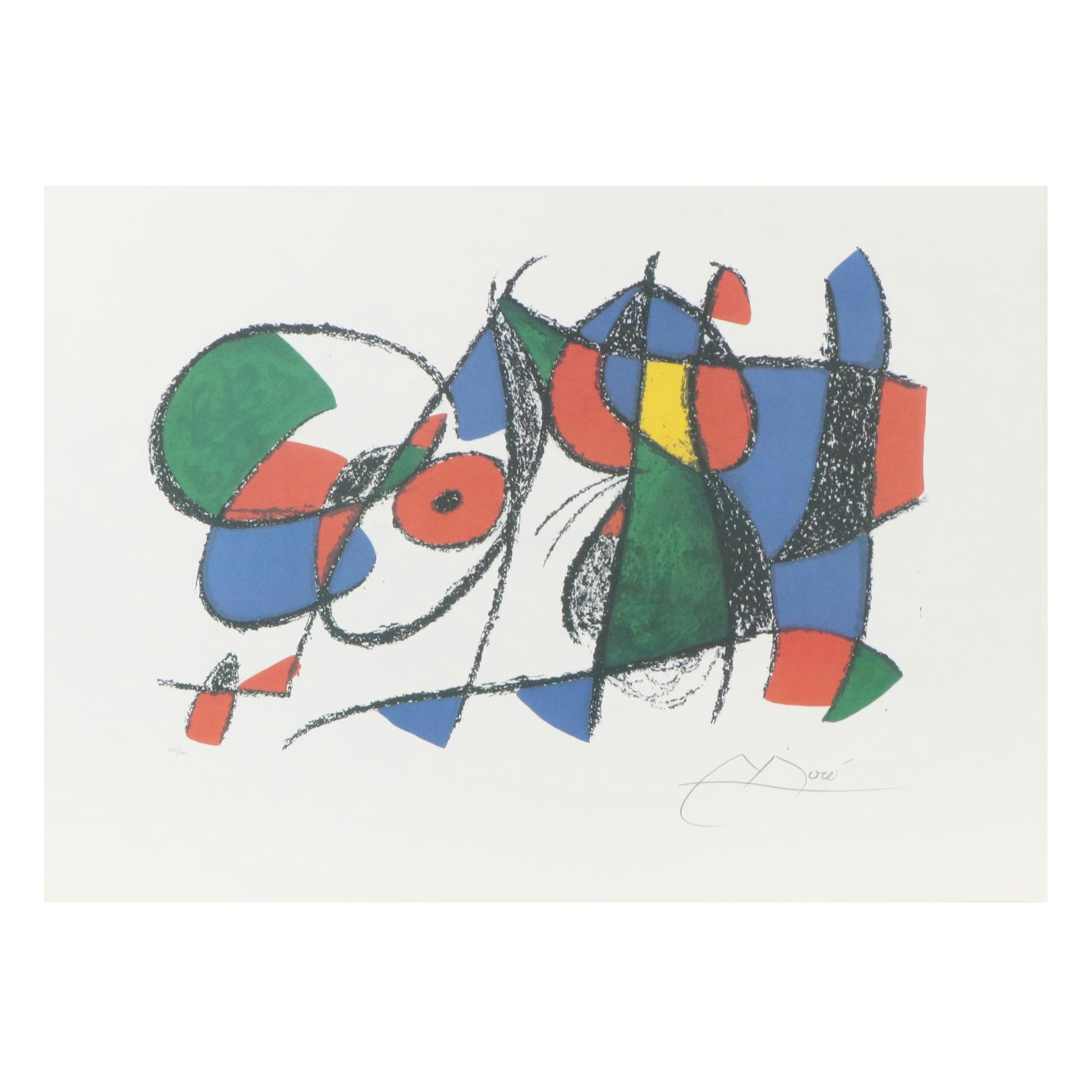 Offset Lithograph After Joan Miró