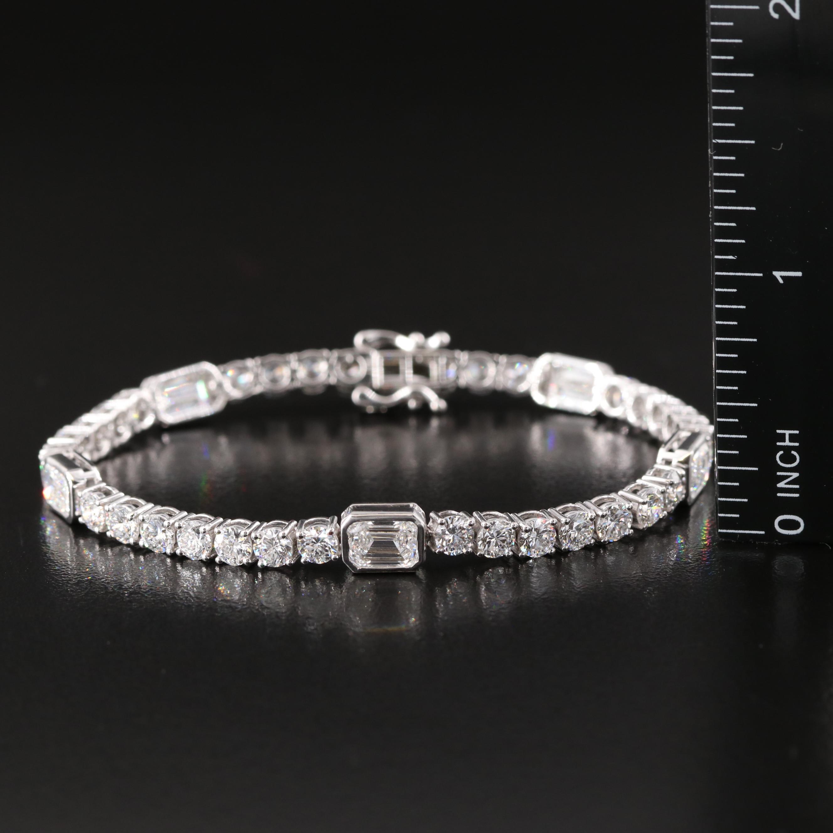 14K 12.01 CTW Lab Grown Diamond Bracelet