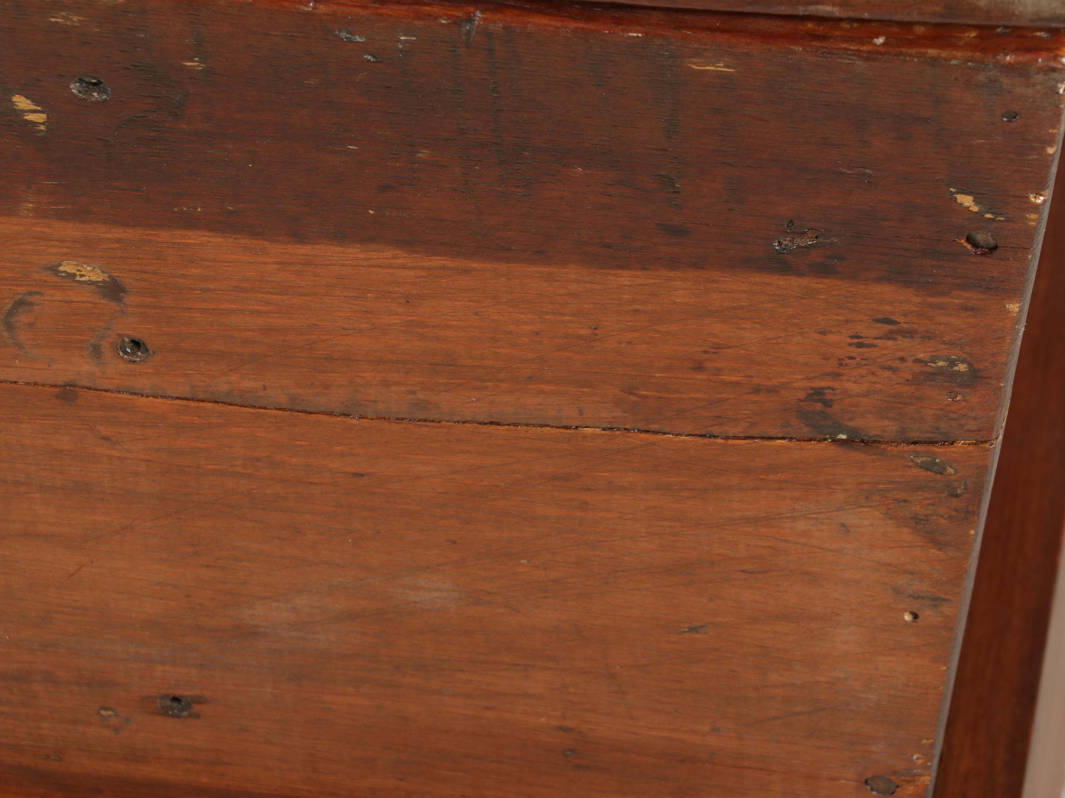 American Primitive Pine Dough Bin-on-Stand