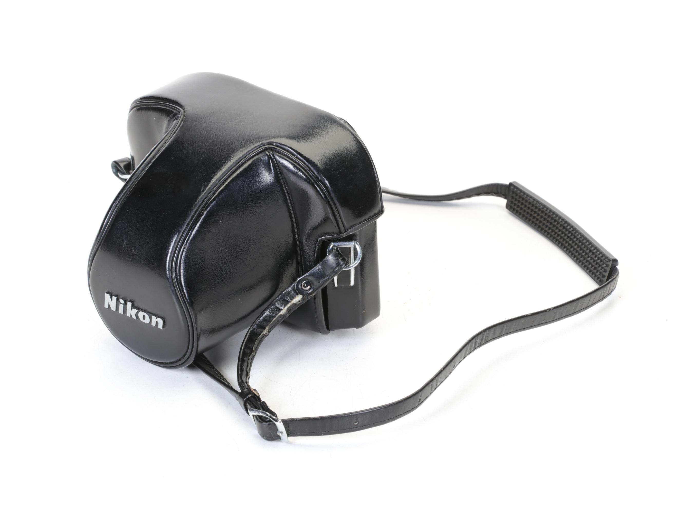 Nikon F 35mm Film Camera with 85MM f/1.8 Lens