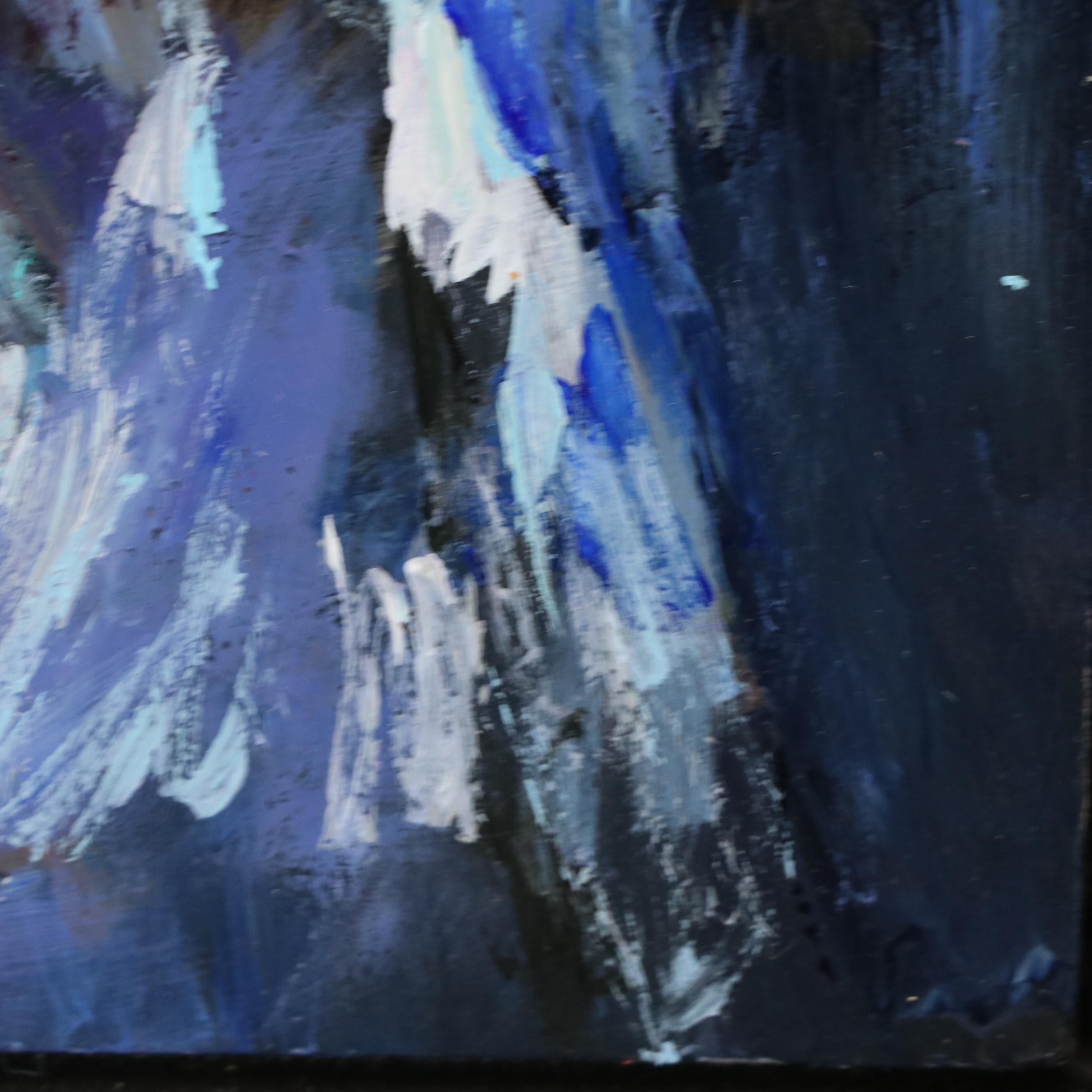 Adam Deda Oil Dog Portrait "Amigo," 2024