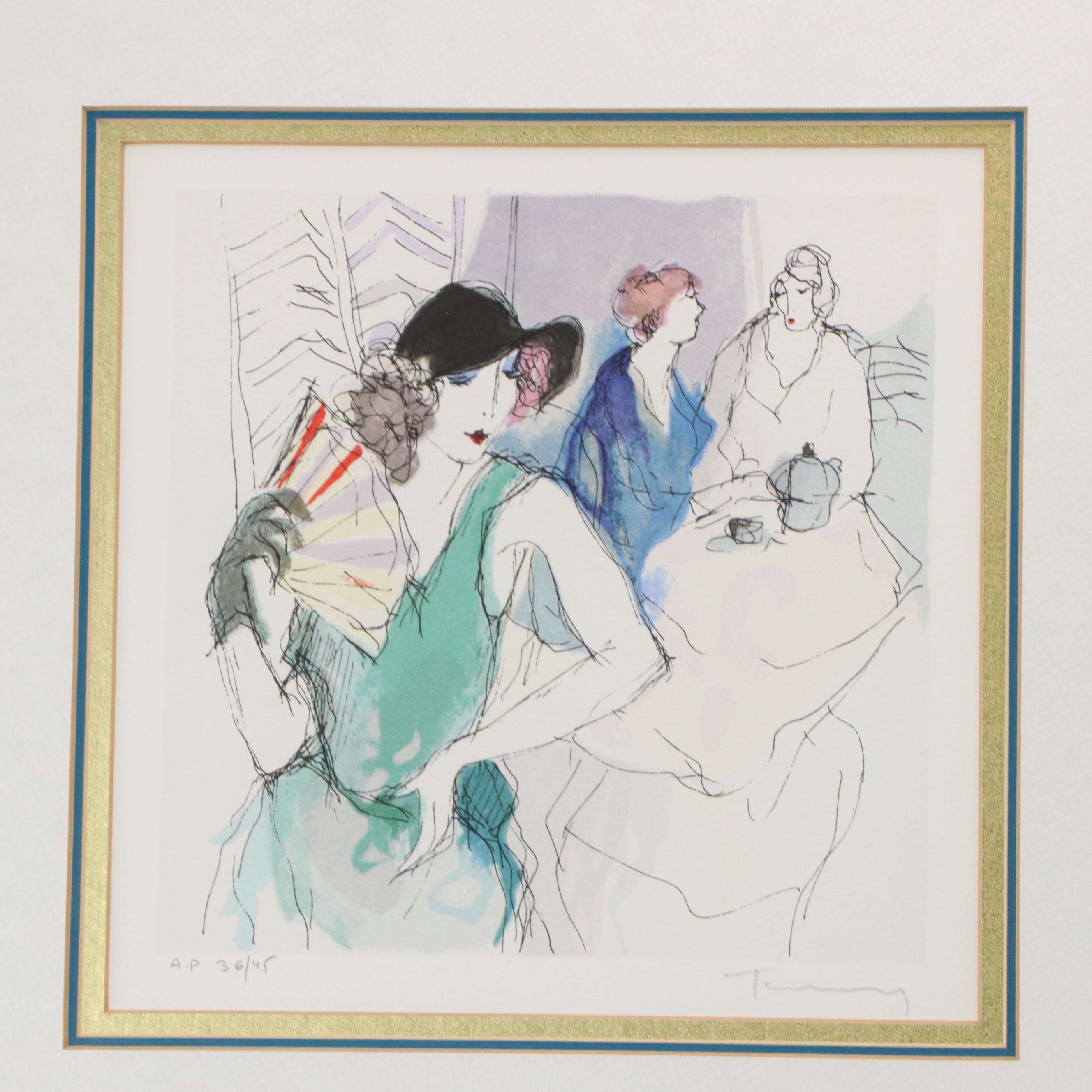 Itzchak Isaac Tarkay Lithographs, 21st Century, AP 36/45