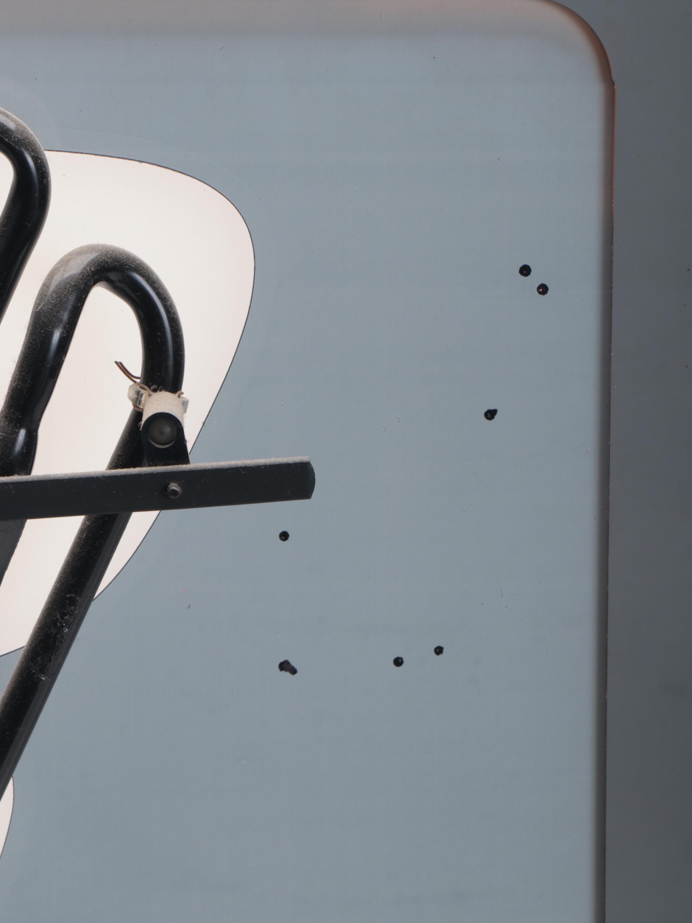 Dale Earnhardt Jr. Square Neon Sign