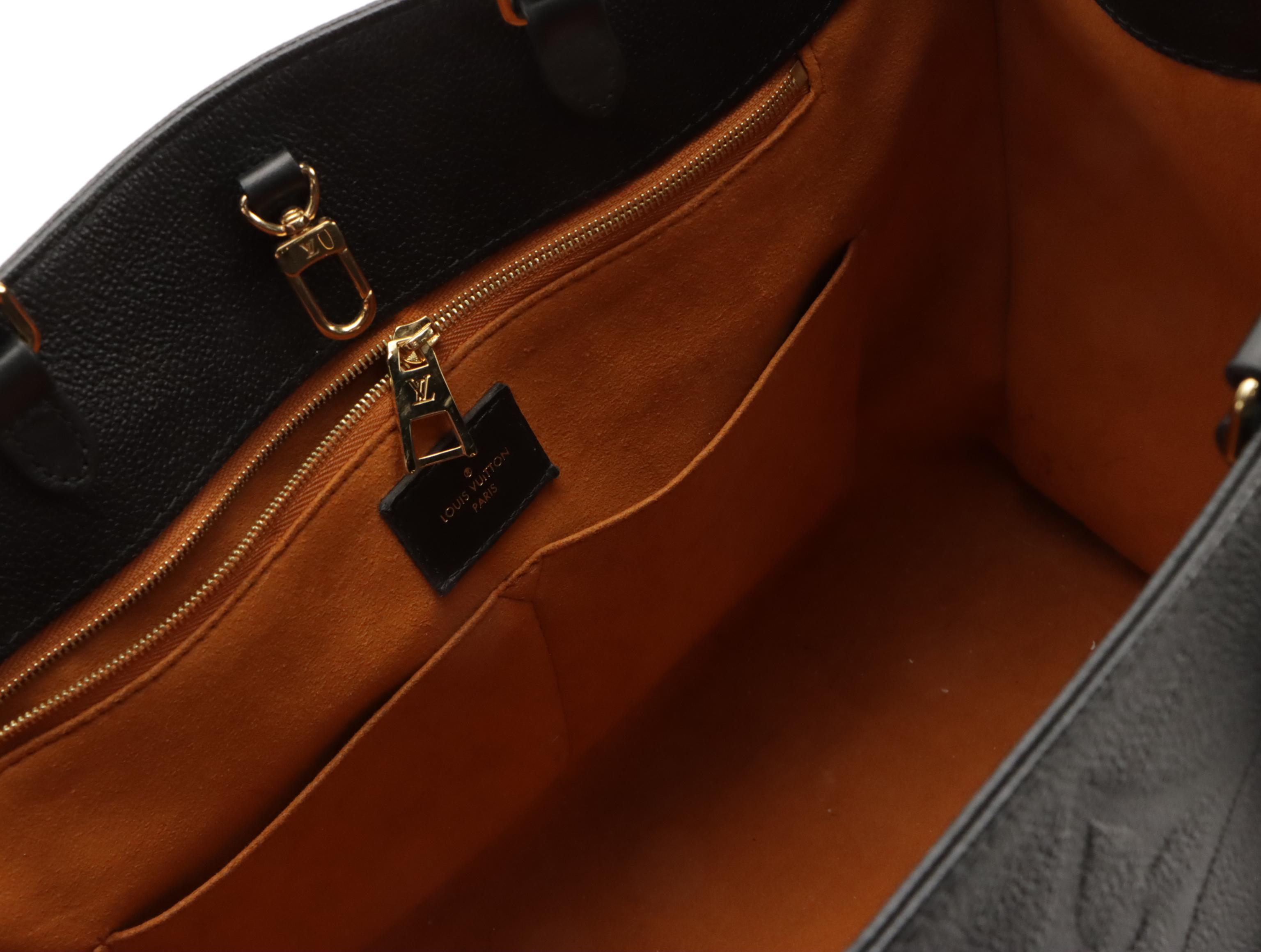 Louis Vuitton OnTheGo GM Tote in Monogram Giant Empreinte Leather