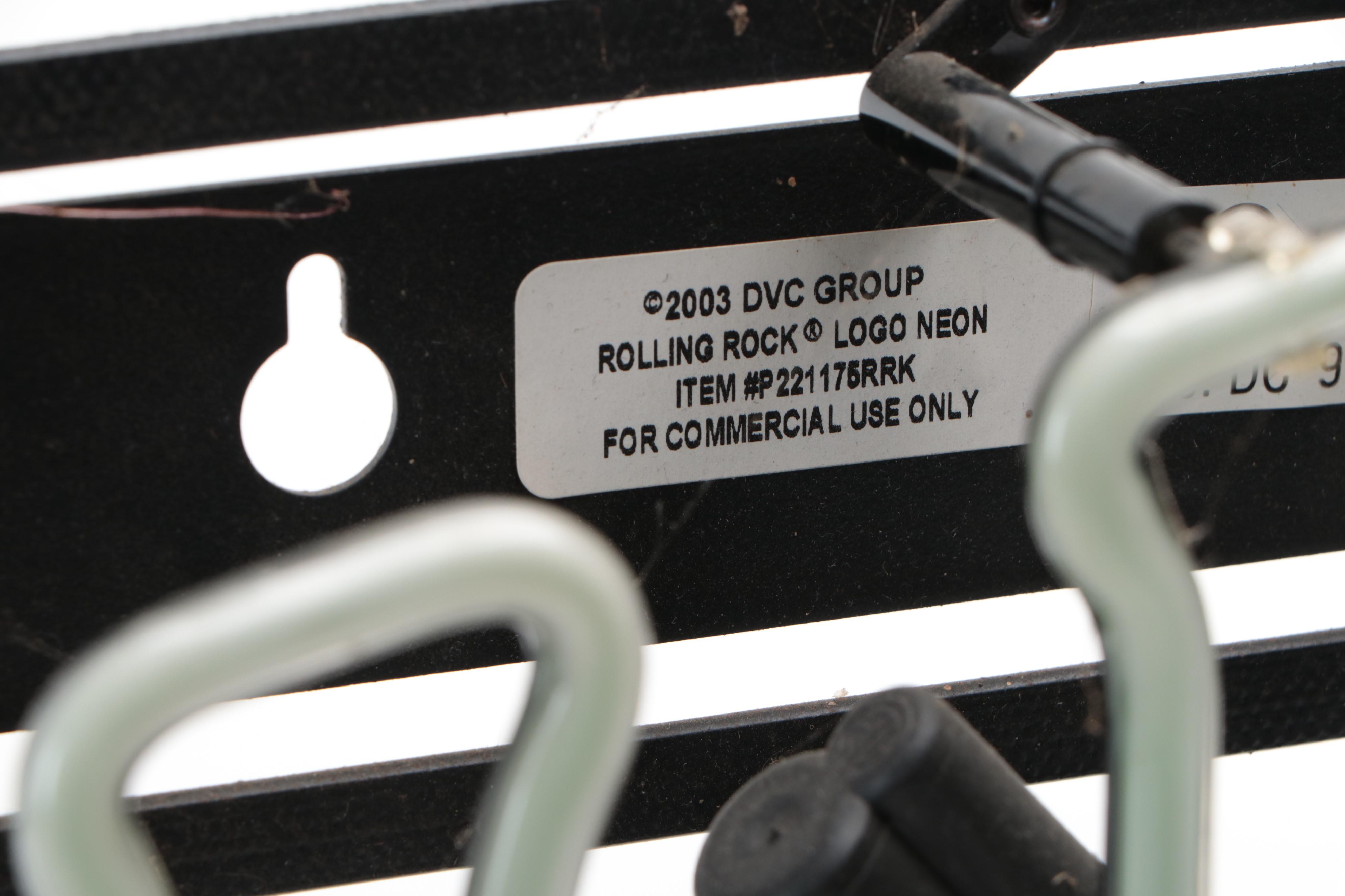 Rolling Rock Beer Neon Sign, 2003