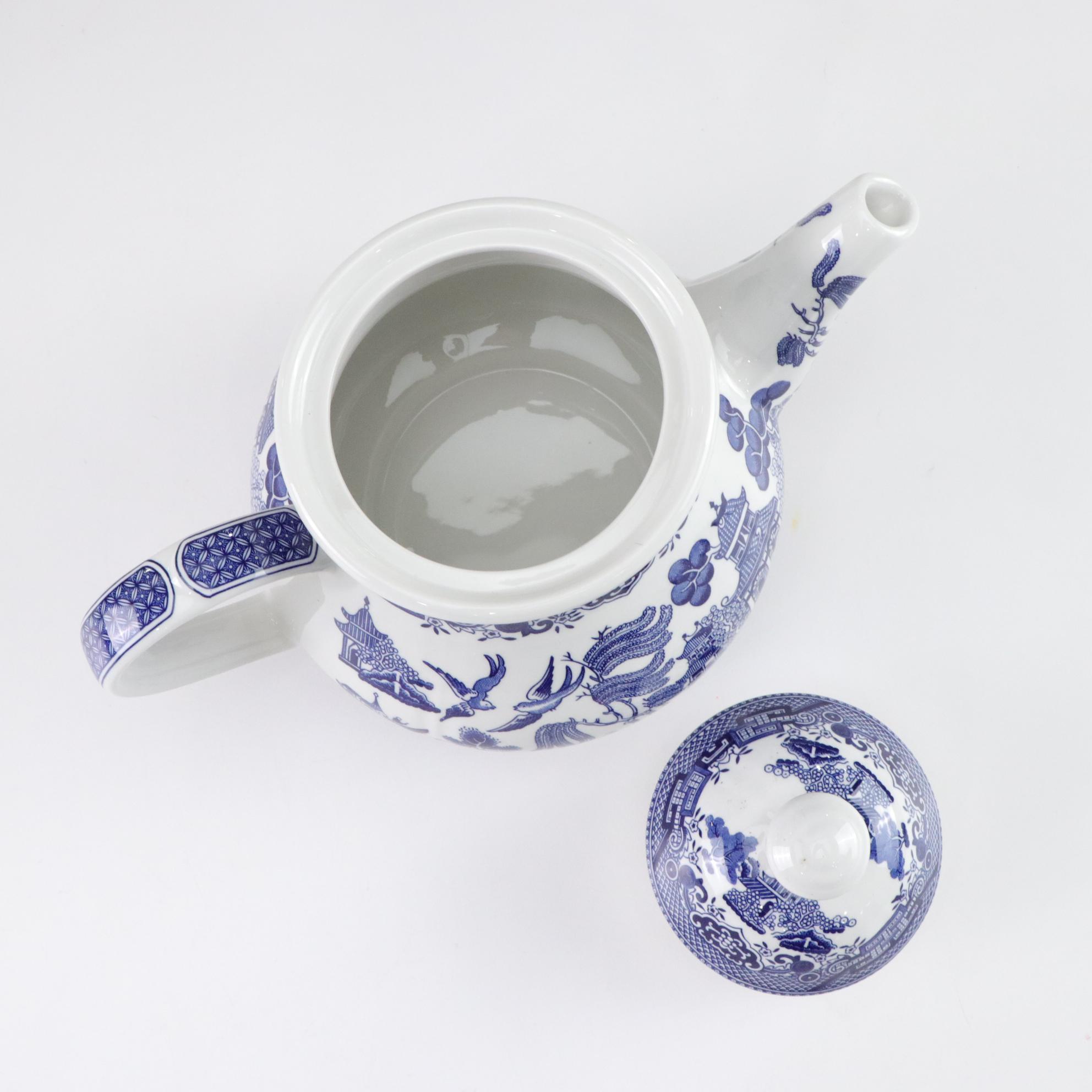 Churchill "Blue Willow" Ceramic Tea Set