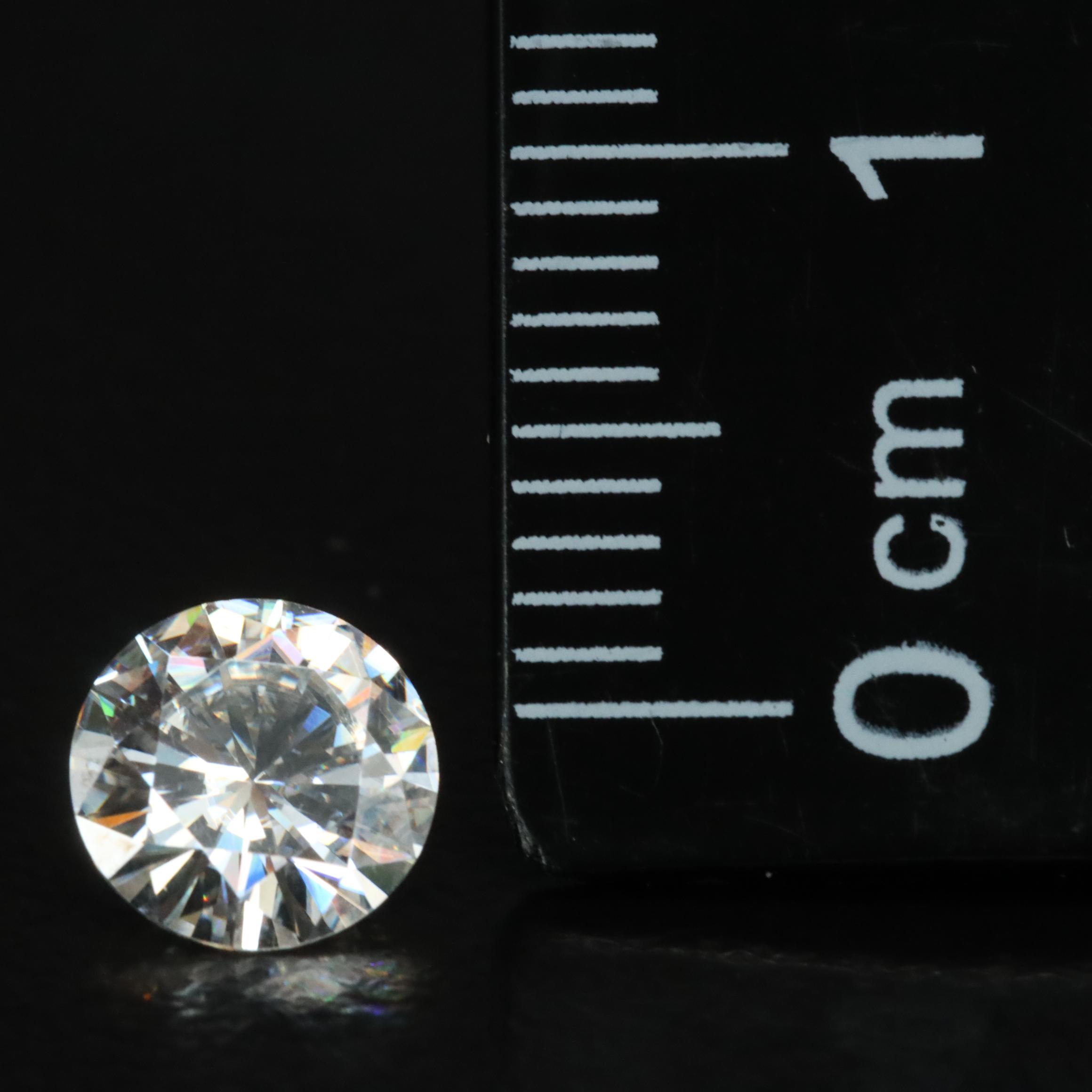 Loose 1.73 CTW Moissanite Matched Pair