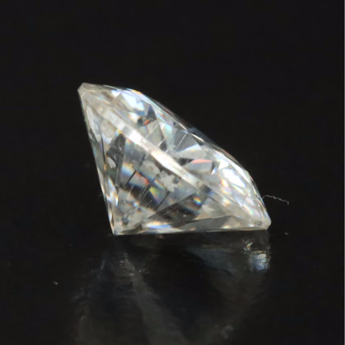 Loose 1.73 CTW Moissanite Matched Pair