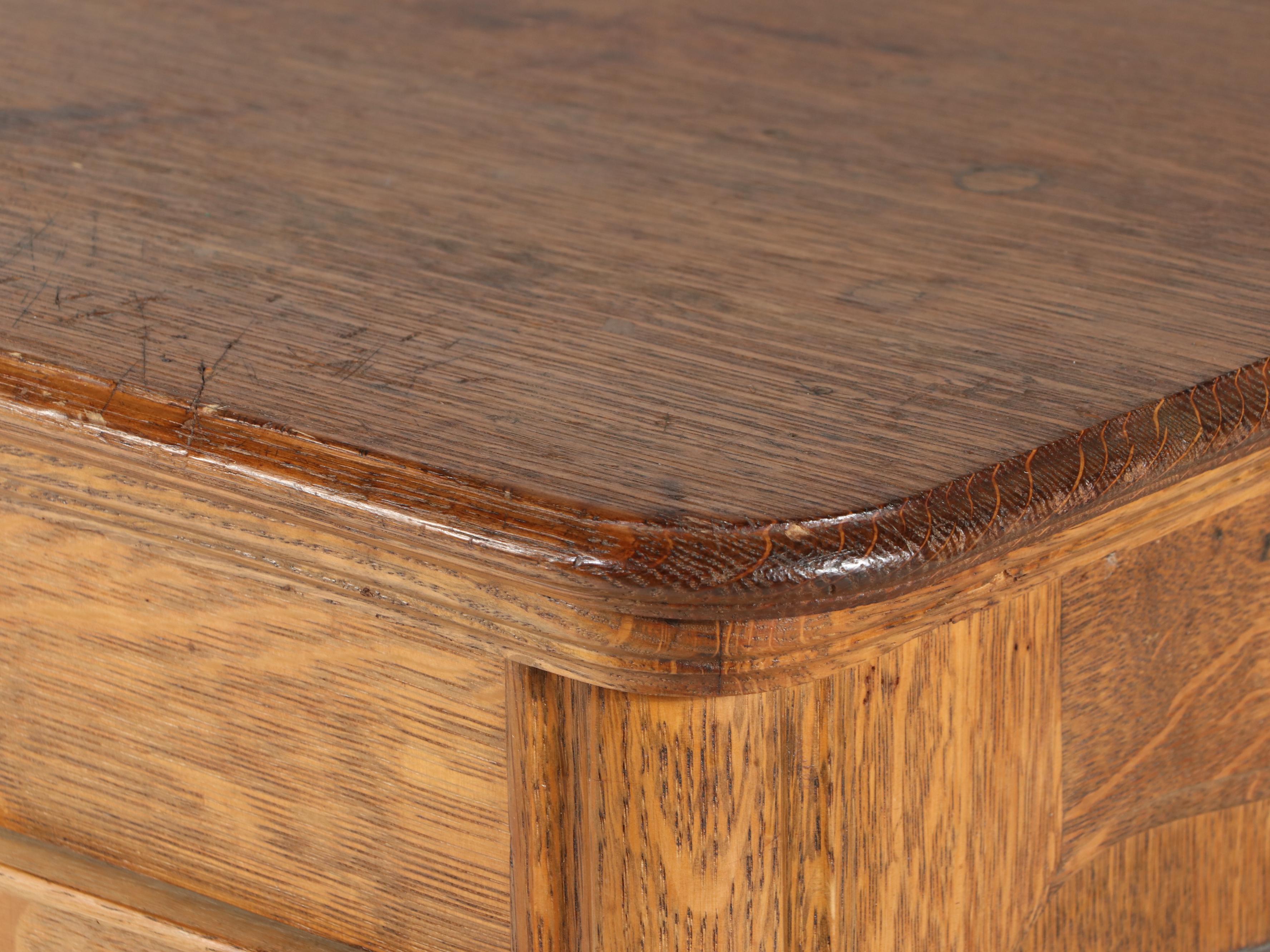 The National Cash Register Co. Quartersawn Oak Cash Register Stand