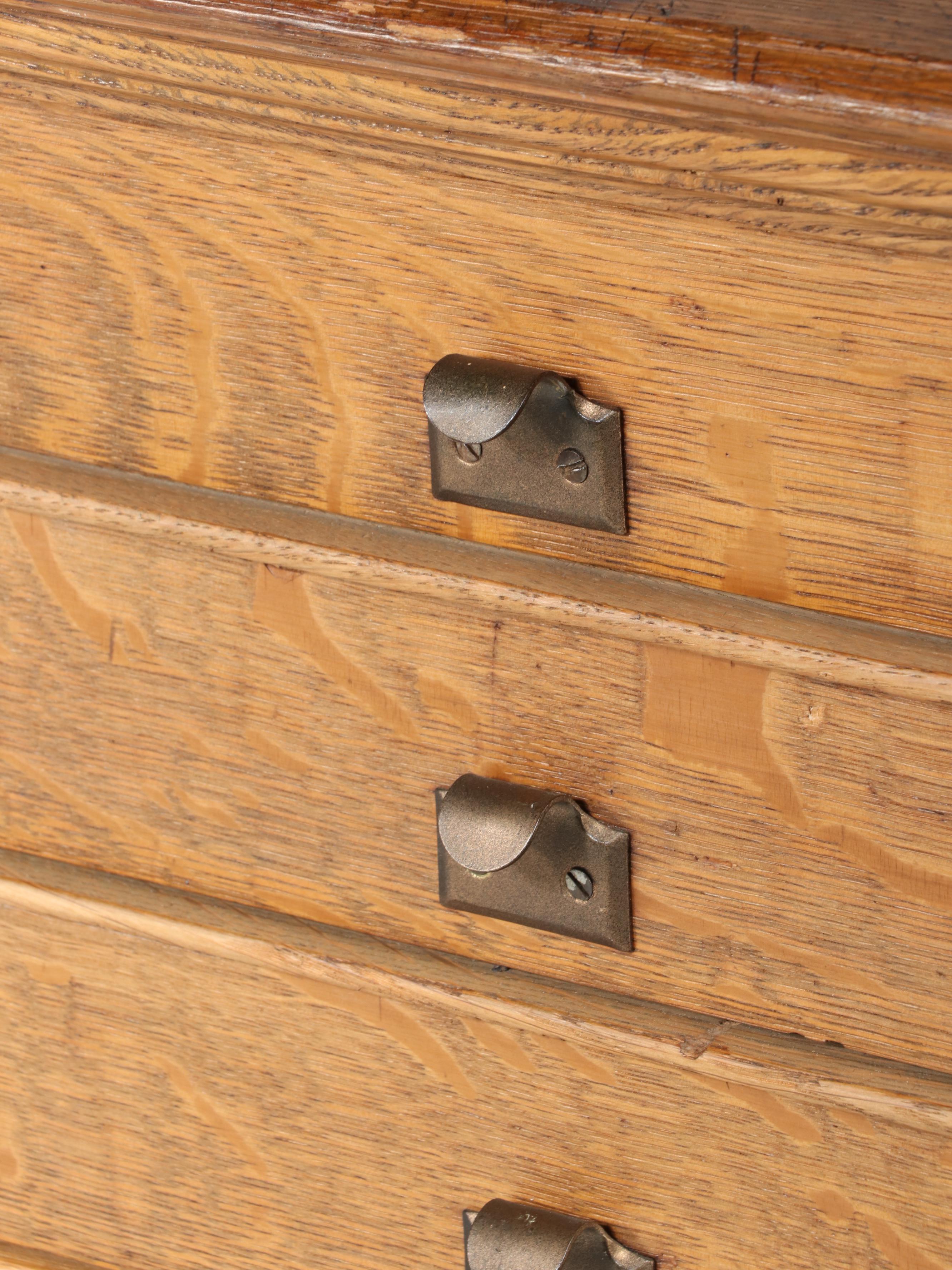 The National Cash Register Co. Quartersawn Oak Cash Register Stand