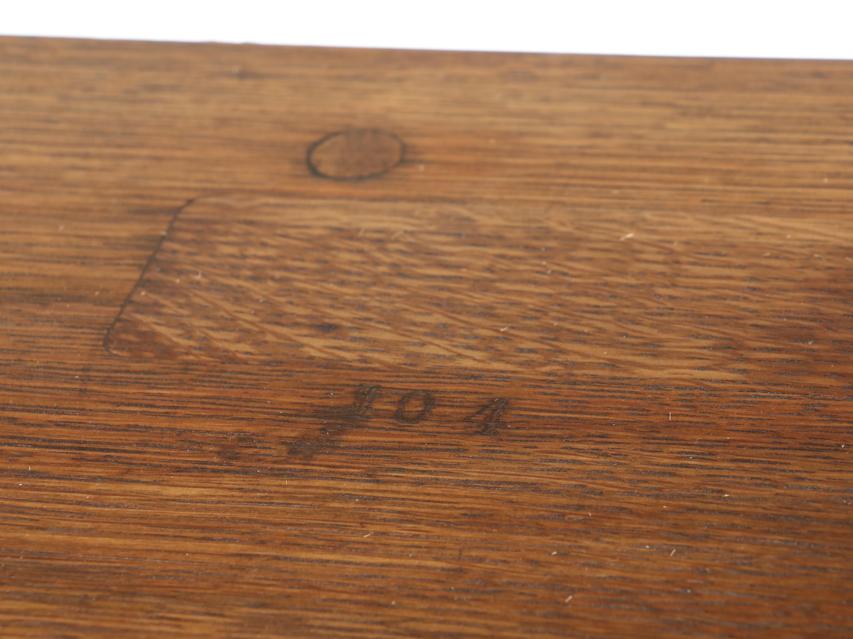 The National Cash Register Co. Quartersawn Oak Cash Register Stand