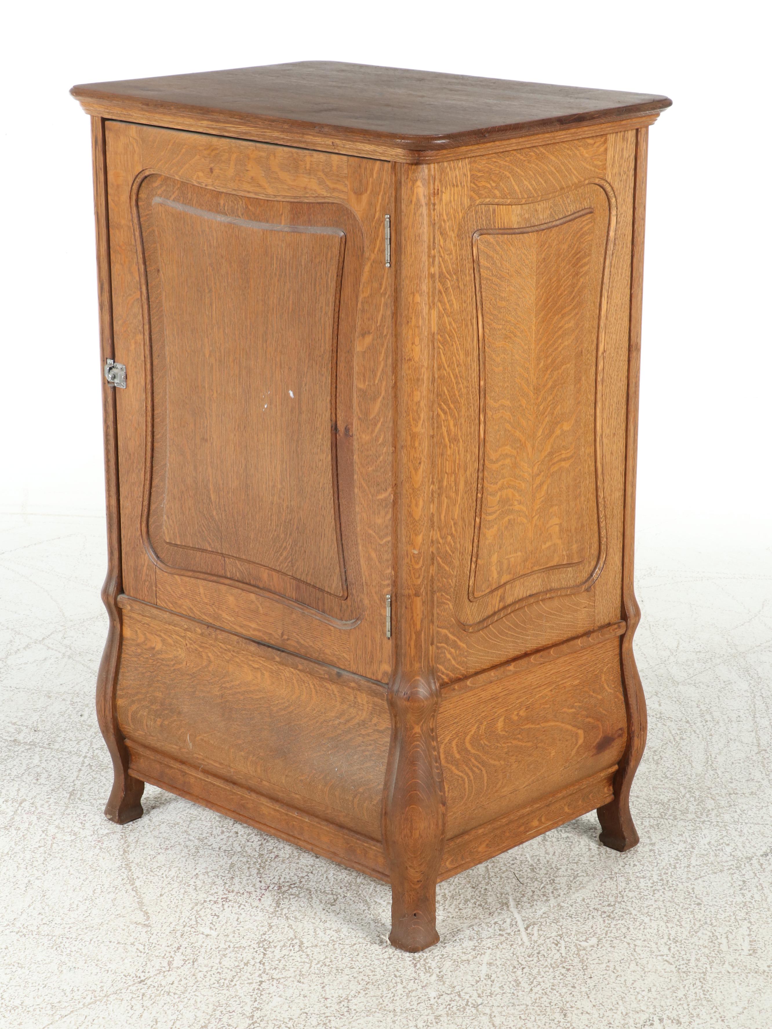 The National Cash Register Co. Quartersawn Oak Cash Register Stand
