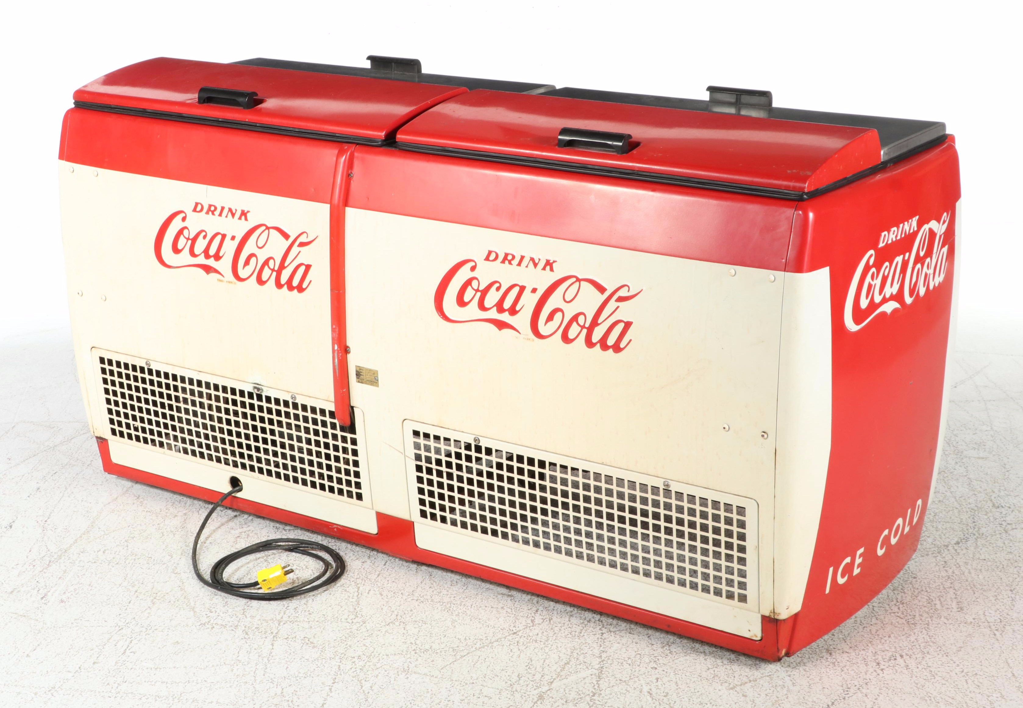 Cavalier Corporation for Coca-Cola "Model CGD-C" Case Cooler, Mid-20th Century