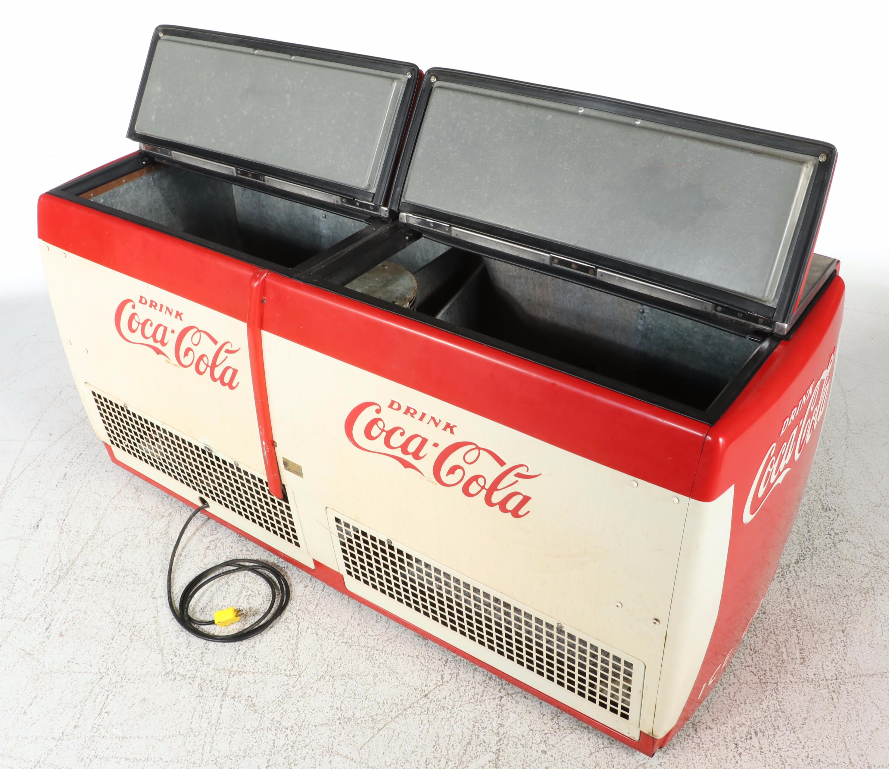 Cavalier Corporation for Coca-Cola "Model CGD-C" Case Cooler, Mid-20th Century