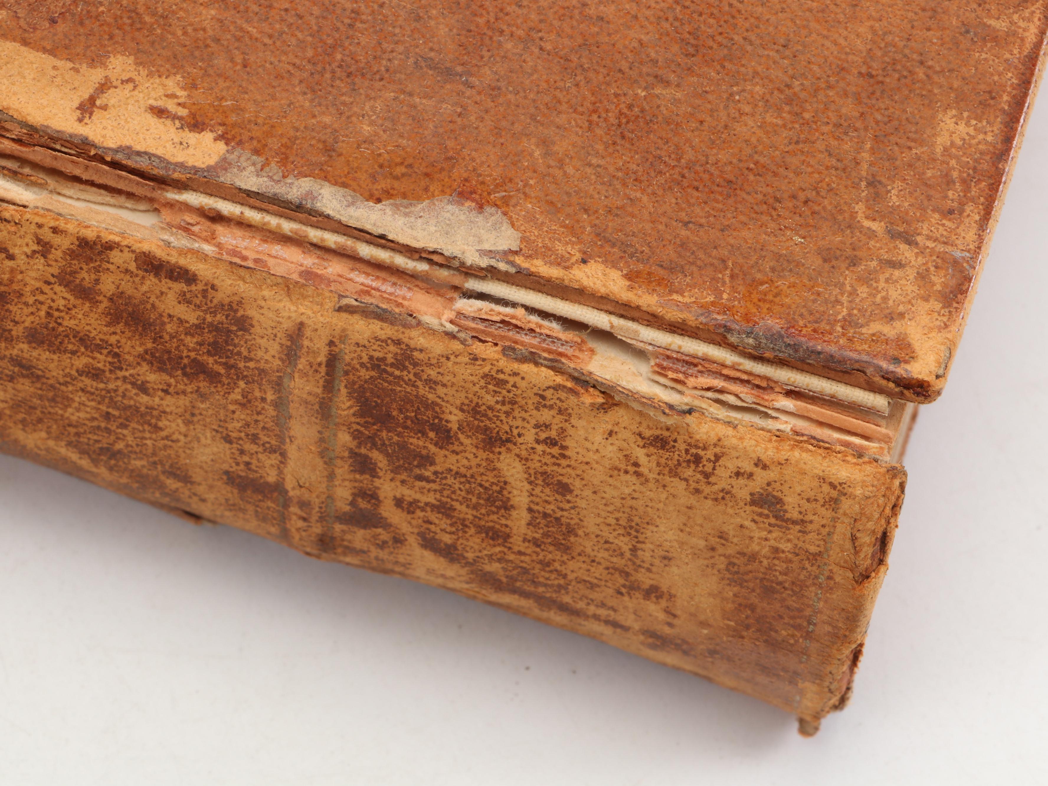 Leather Bound "The Secret Service" by Albert D. Richardson, 1865