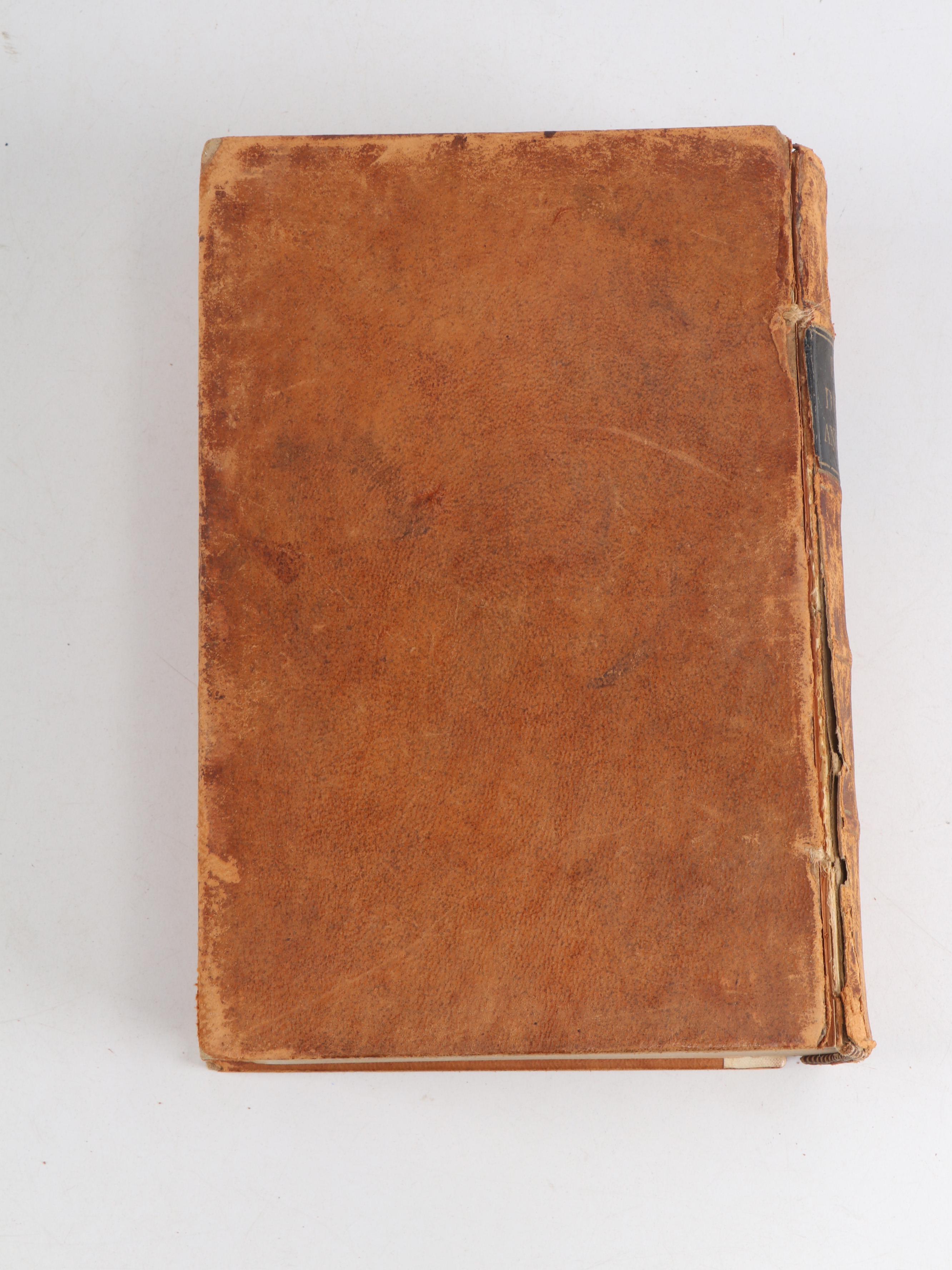 Leather Bound "The Secret Service" by Albert D. Richardson, 1865