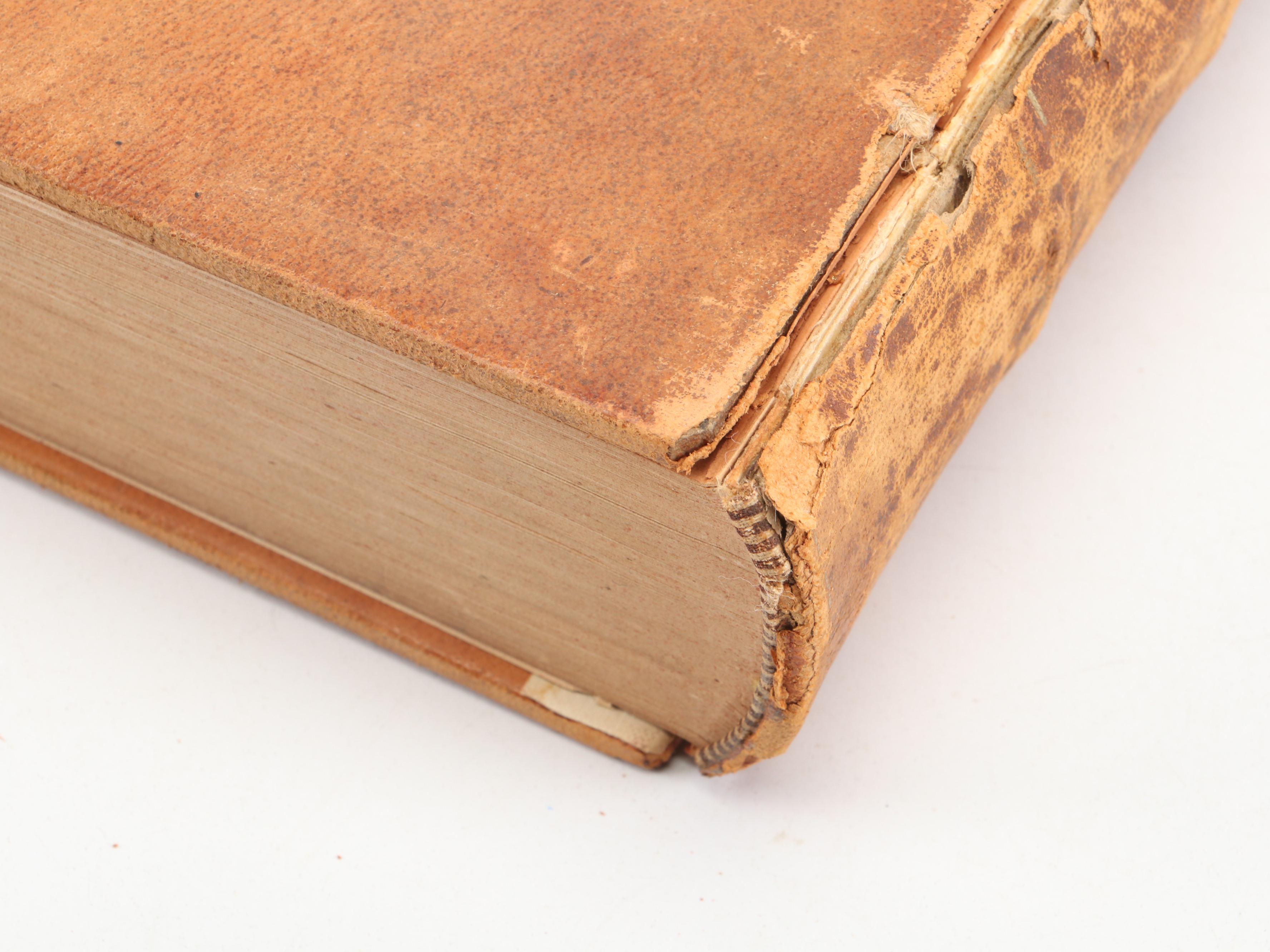 Leather Bound "The Secret Service" by Albert D. Richardson, 1865