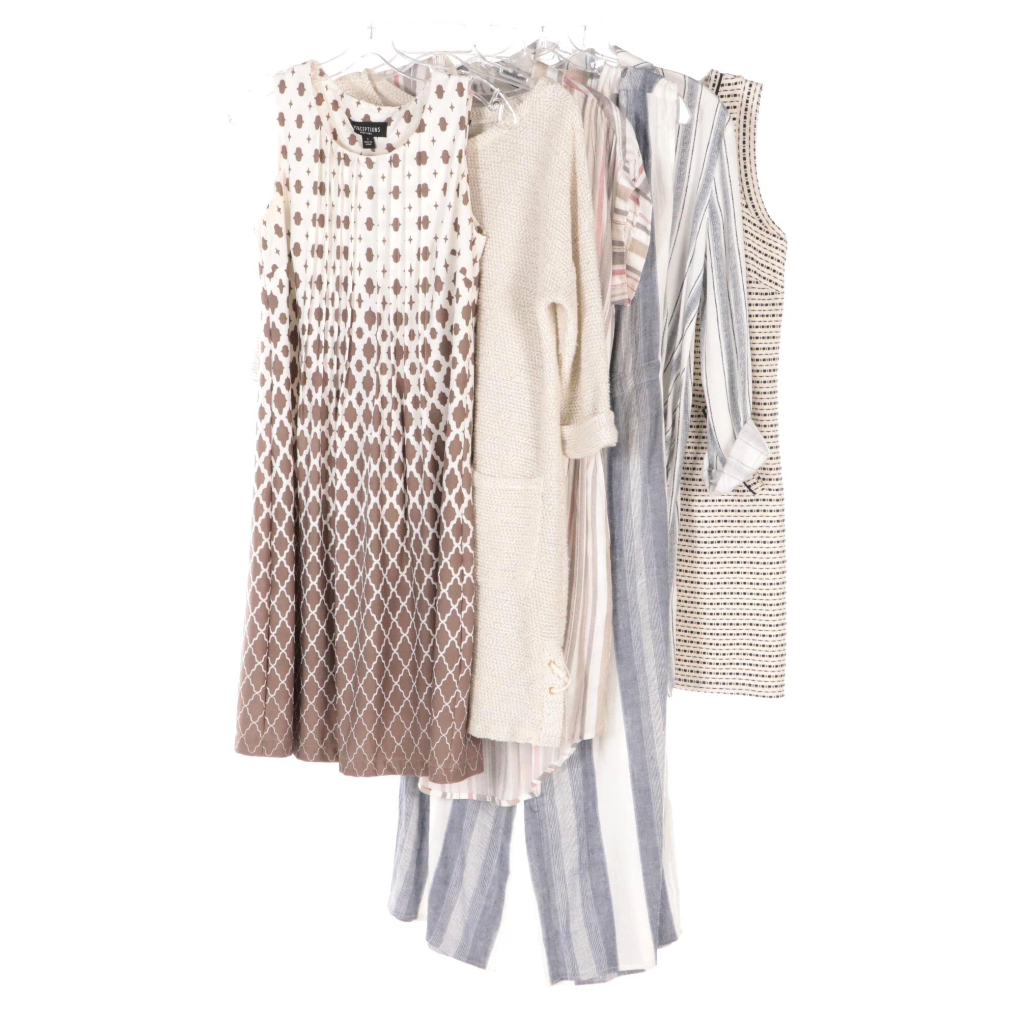 Loft B&W Mini Dress, Robert Louis Cotton Knit Sweater Dress, and More Dresses