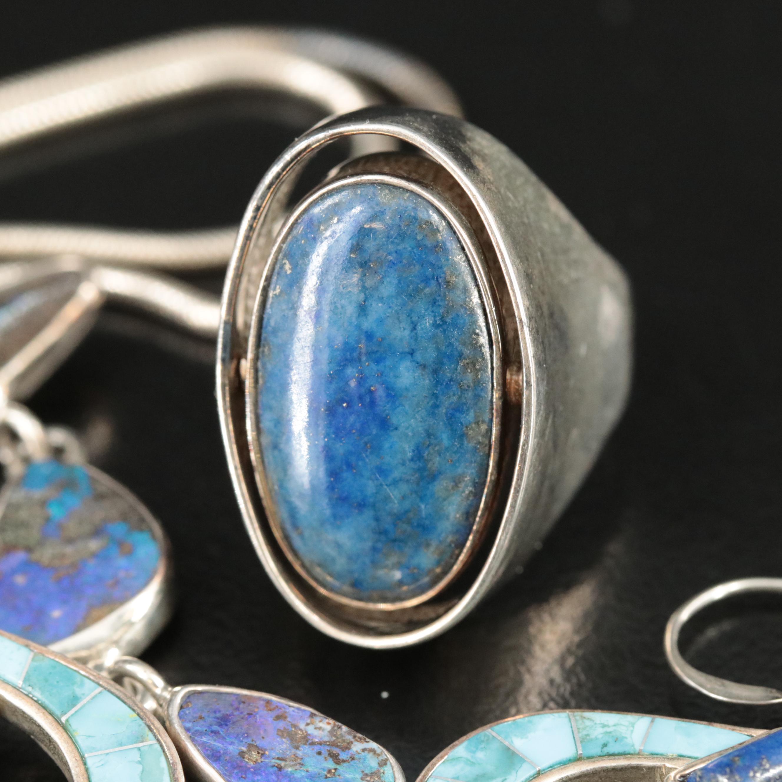 Sterling Boulder Opal and Turquoise Jewelry Featuring Desert Rose Trading