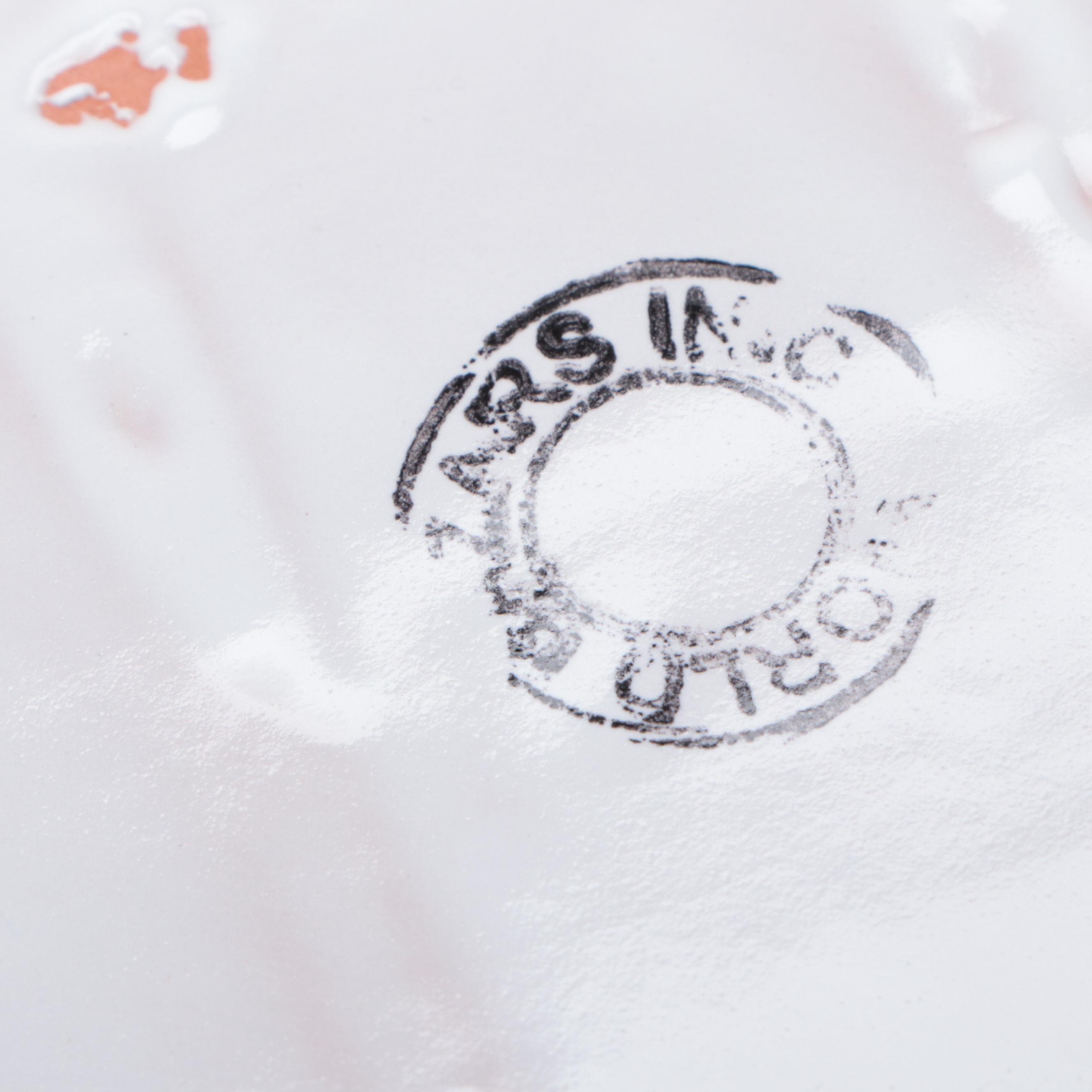 Grapevine Majolica Pitcher, Platter, and Covered Dish