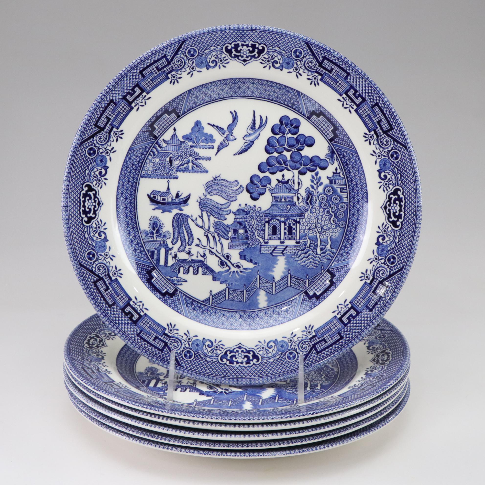 Churchill "Blue Willow" Ceramic Dinnerware Set