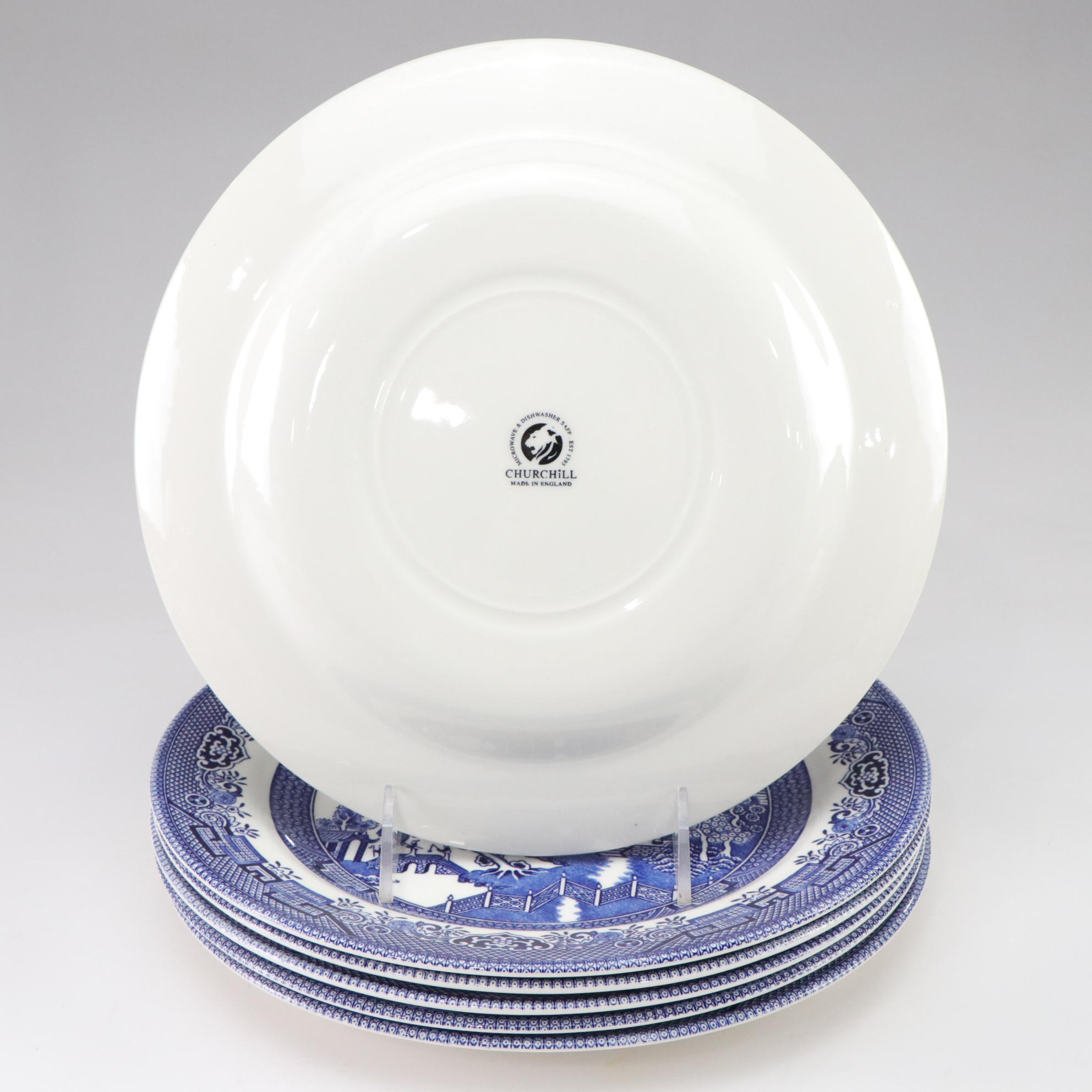 Churchill "Blue Willow" Ceramic Dinnerware Set