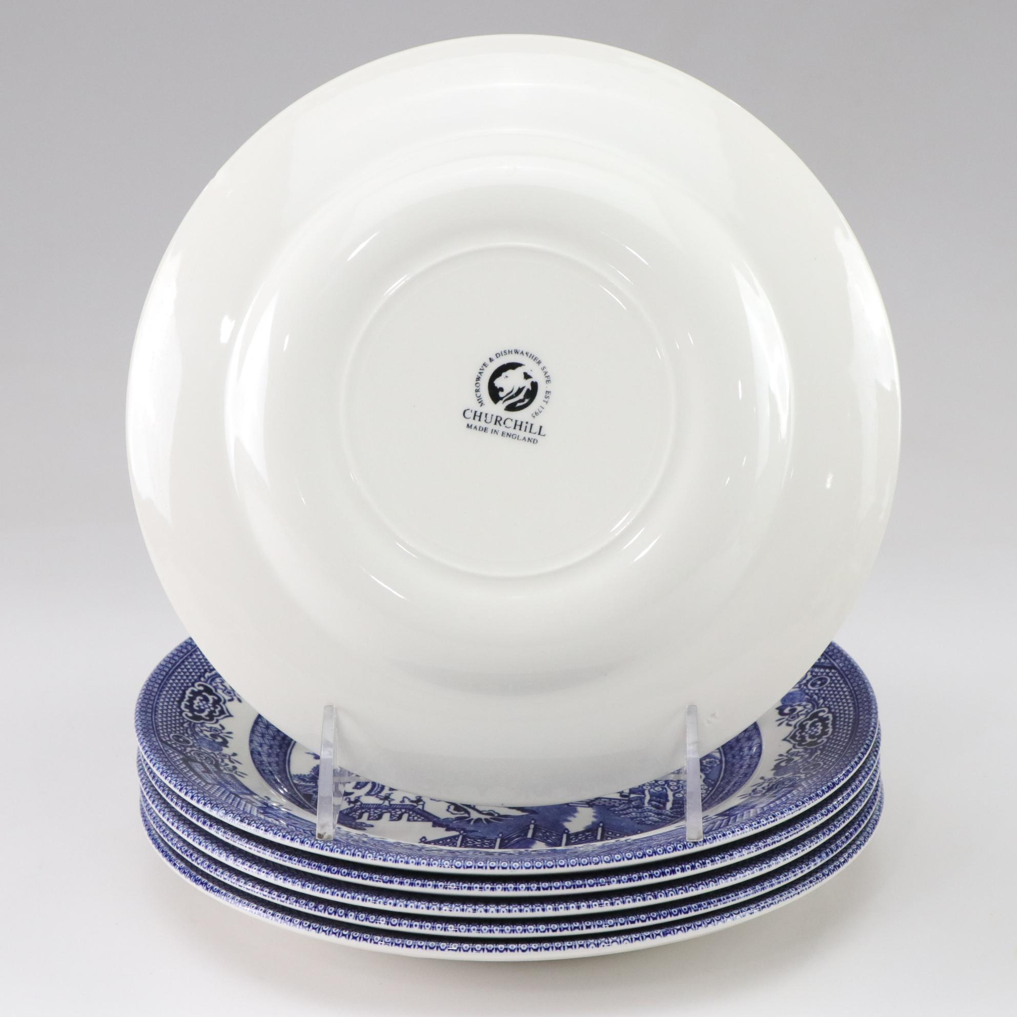Churchill "Blue Willow" Ceramic Dinnerware Set