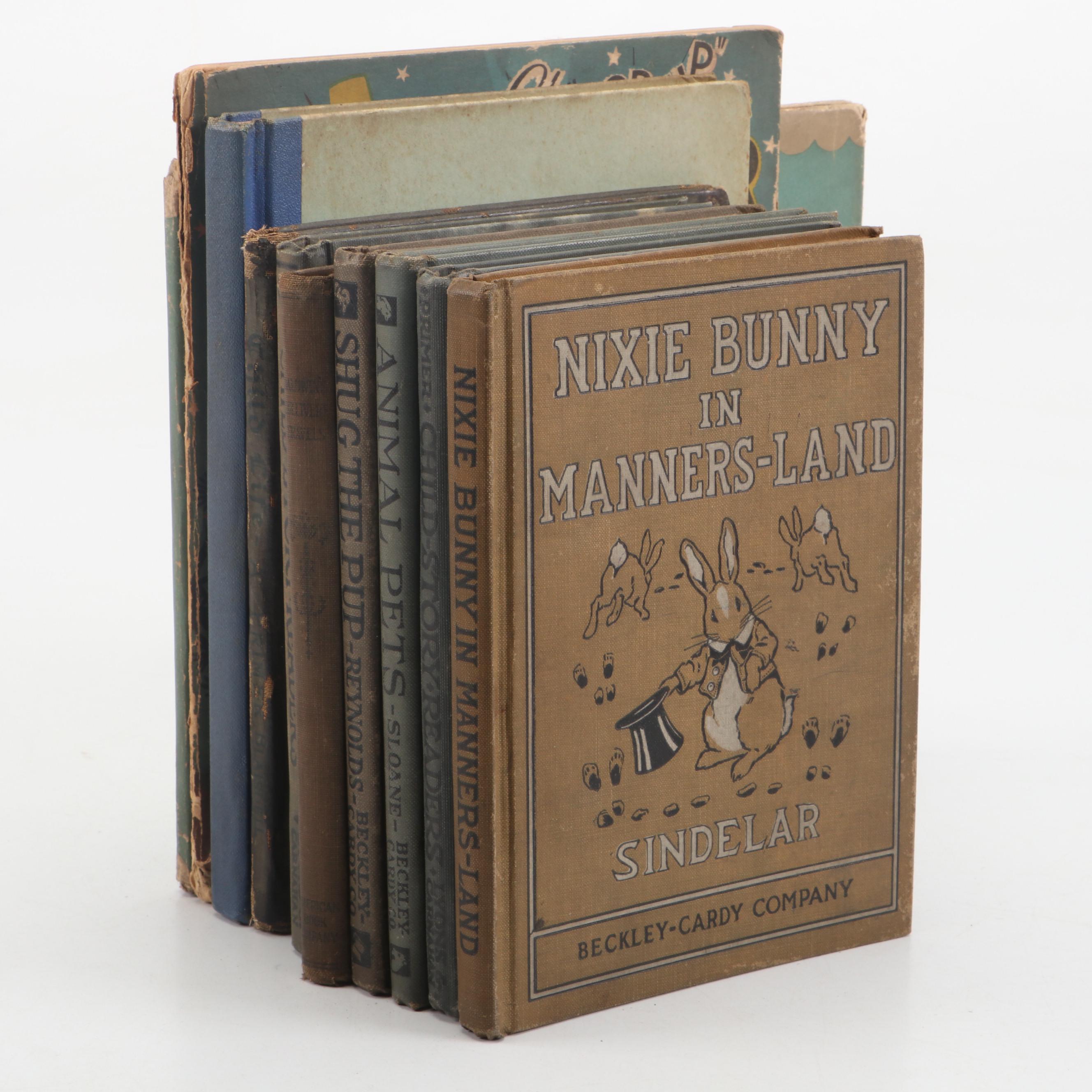 "The 'Pop-Up' Mother Goose" by Harold Lentz with More Children's Books